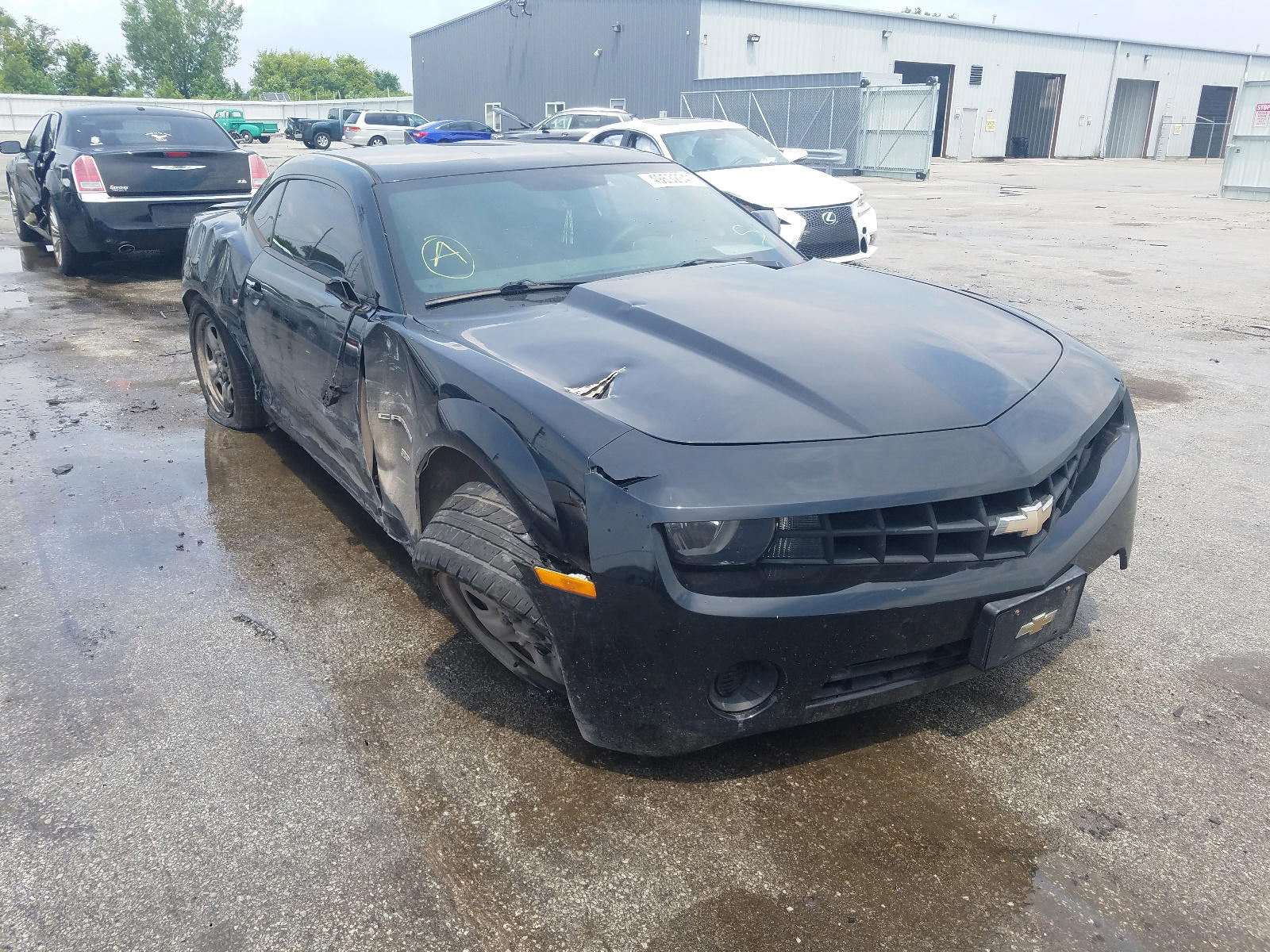 CHEVROLET CAMARO 2012 with VIN 2G1FA1E35C9150253 - Photo from auction