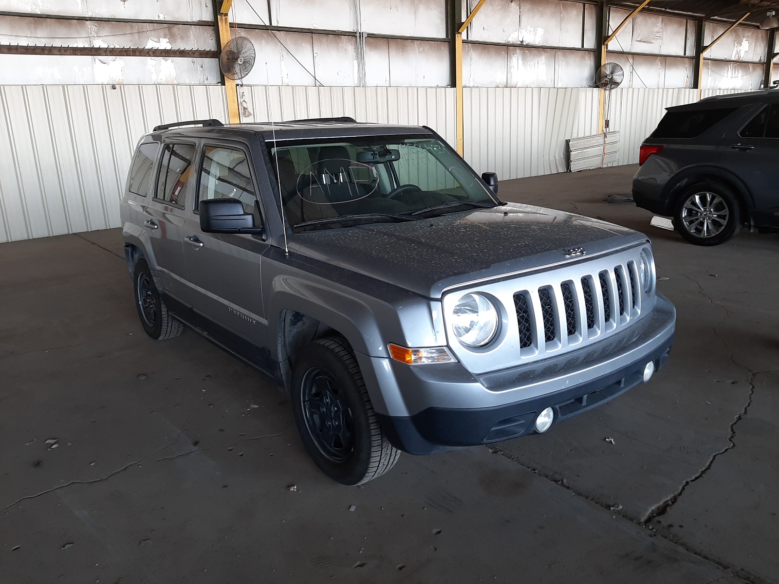Photo 1 from auction – 2017 JEEP PATRIOT SP with VIN 1C4NJPBB4HD201348