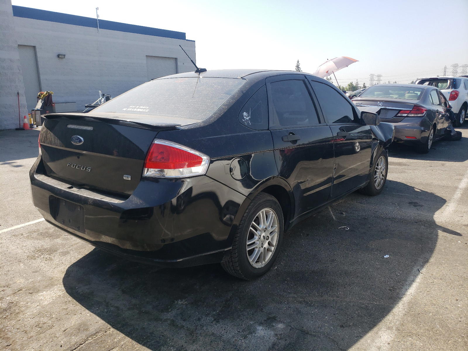 Photo 4 from auction – 2008 FORD FOCUS with VIN 1FAHP35N18W272463