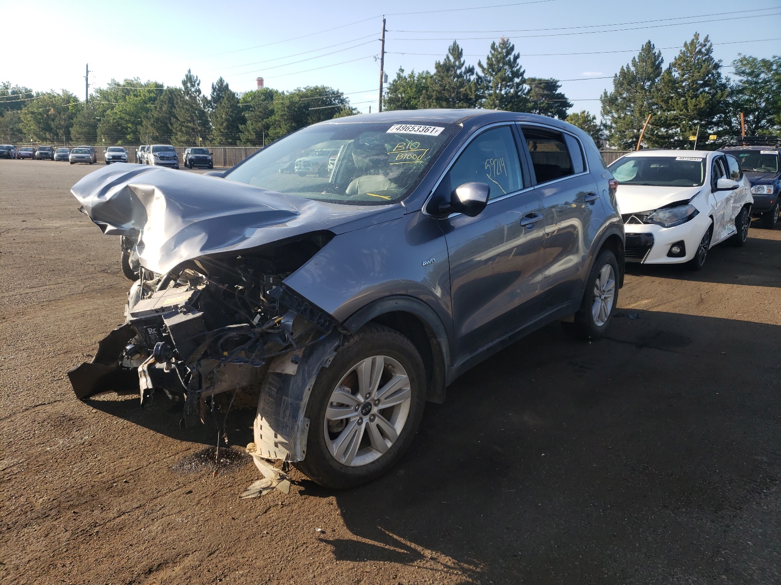 Photo 2 from auction – 2017 KIA SPORTAGE L with VIN KNDPMCAC5H7158754