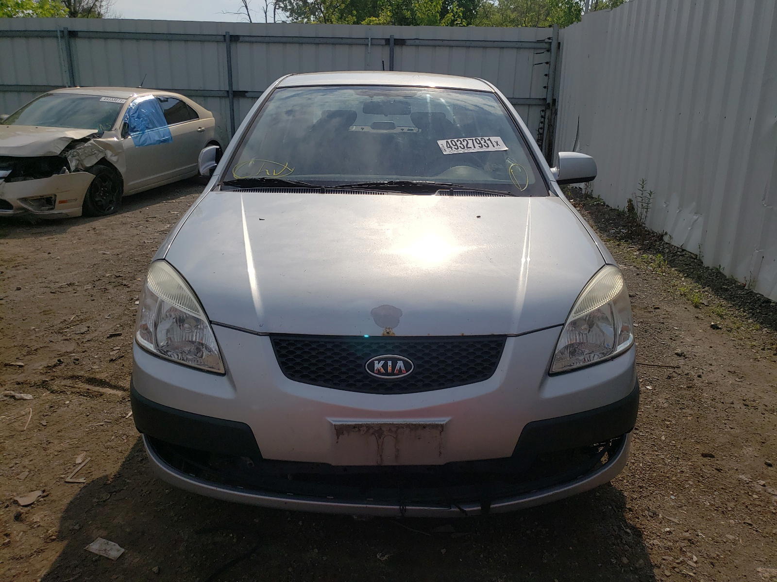 Photo 9 from auction – 2009 KIA RIO BASE with VIN KNADE223696518675
