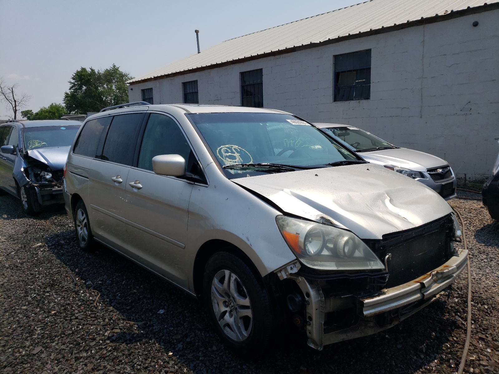 Photo 1 from auction – 2005 HONDA ODYSSEY EX with VIN 5FNRL38725B047363