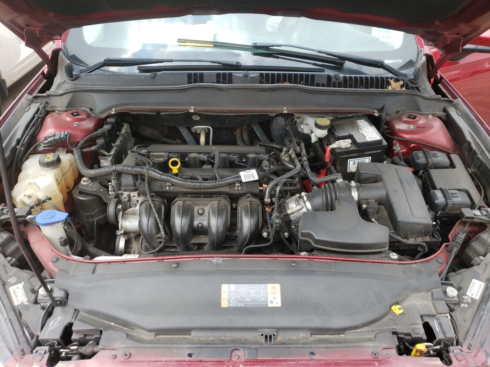 Photo 7 from auction – 2013 FORD FUSION S with VIN 3FA6P0G74DR258509