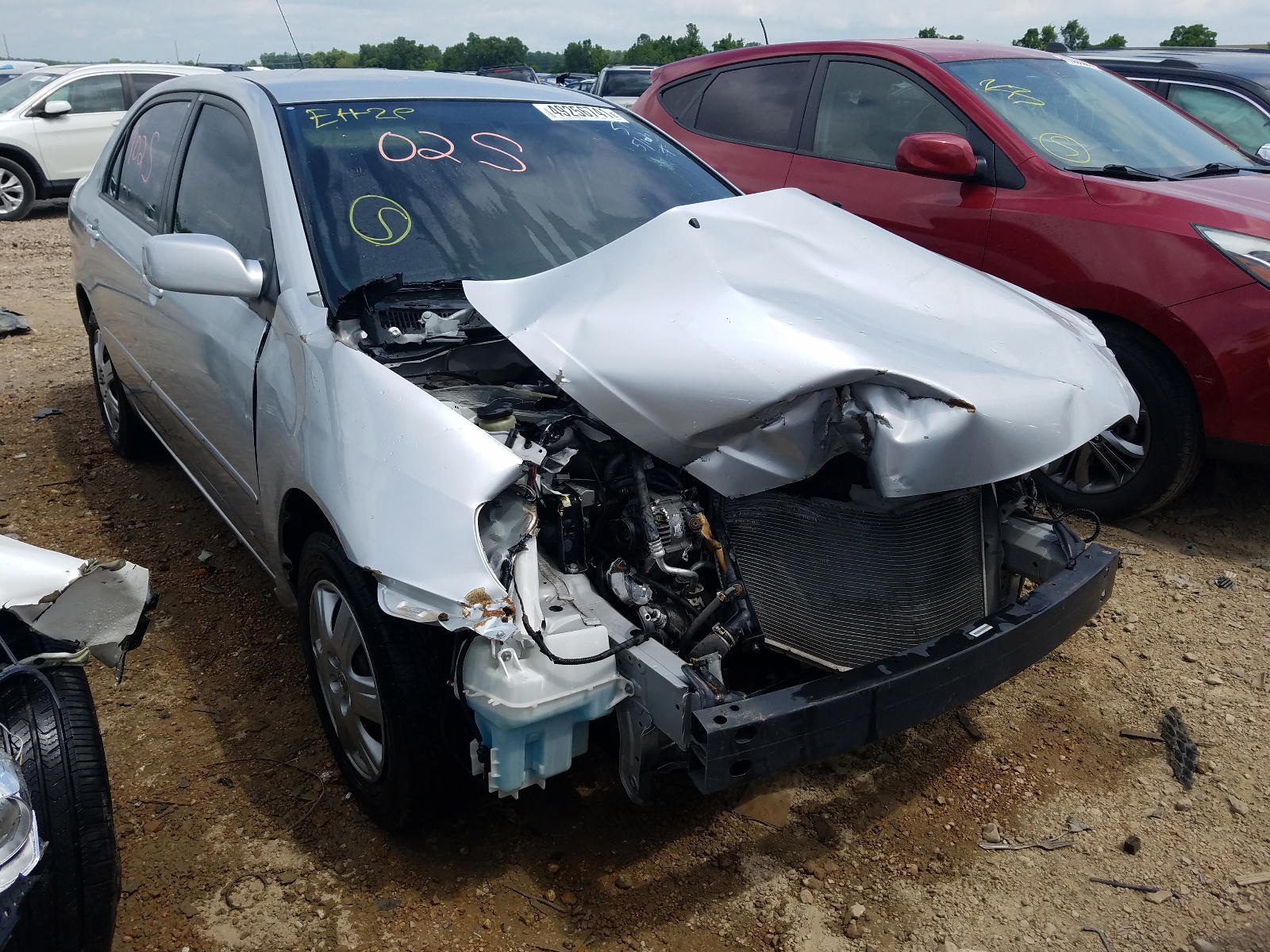 TOYOTA COROLLA 2007 with VIN 1NXBR32E77Z893601 - Photo from auction
