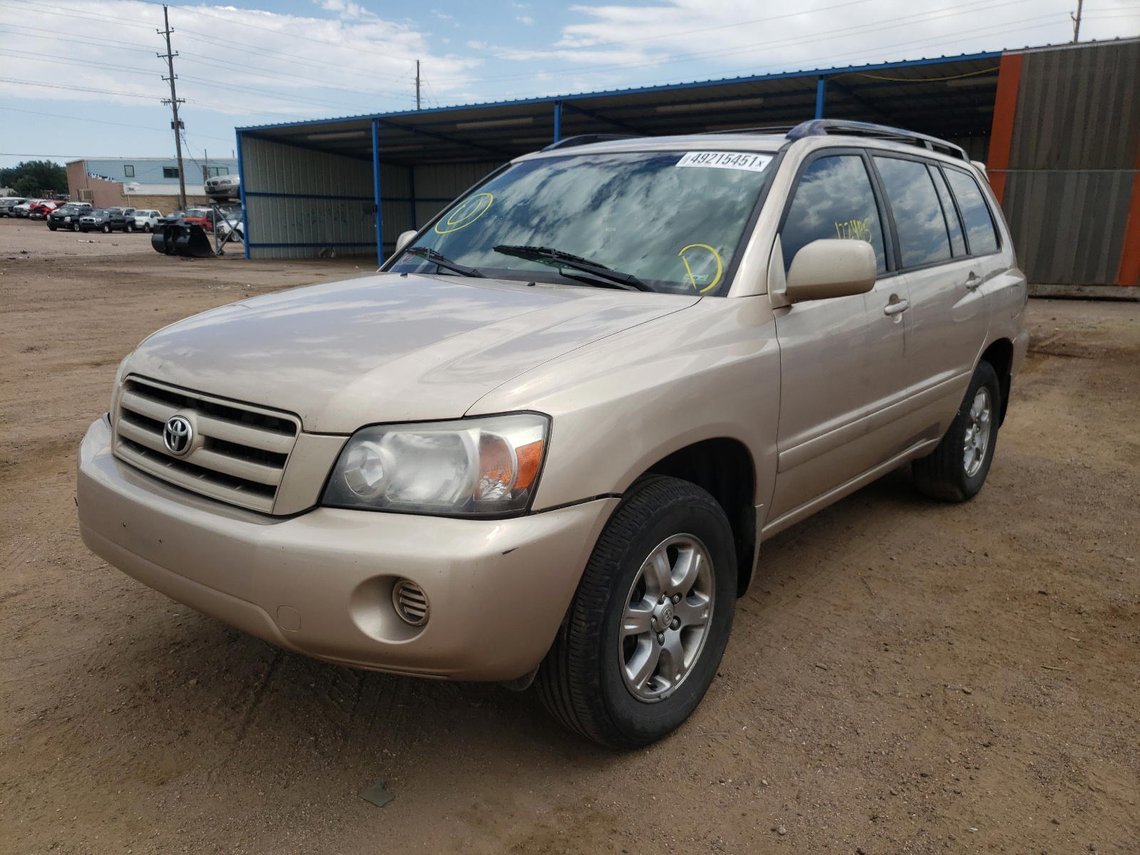 Photo 2 from auction – 2004 TOYOTA HIGHLANDER with VIN JTEEP21A540046753