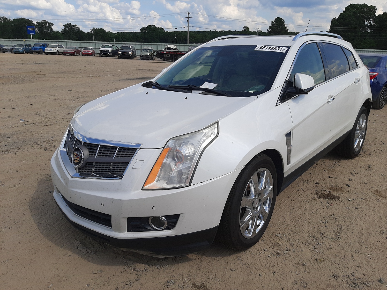 Photo 2 from auction – 2011 CADILLAC SRX PREMIU with VIN 3GYFNKE62BS505368