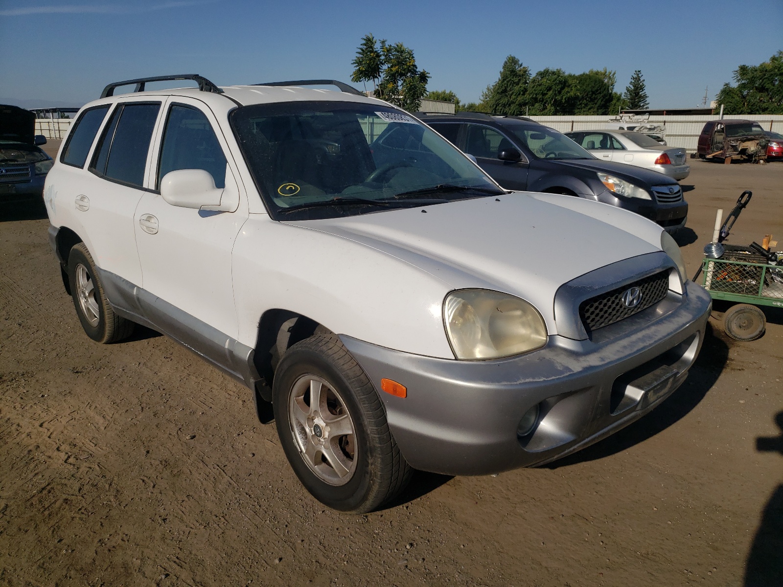 Photo 1 from auction – 2002 HYUNDAI SANTA FE G with VIN KM8SC13D92U255841