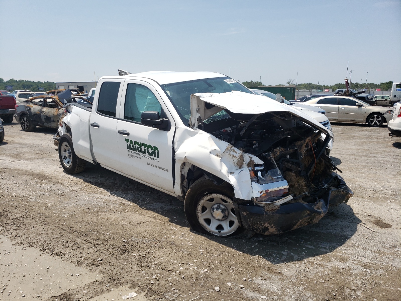 Photo 1 from auction – 2018 CHEVROLET SILVERADO with VIN 1GCRCNEH2JZ287848