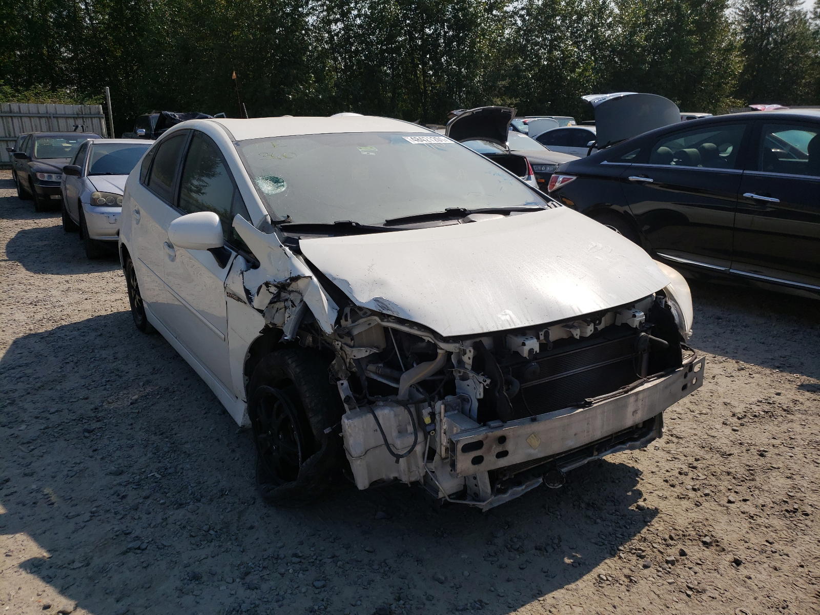 TOYOTA PRIUS 2014 with VIN JTDKN3DU1E1741042 - Photo from auction