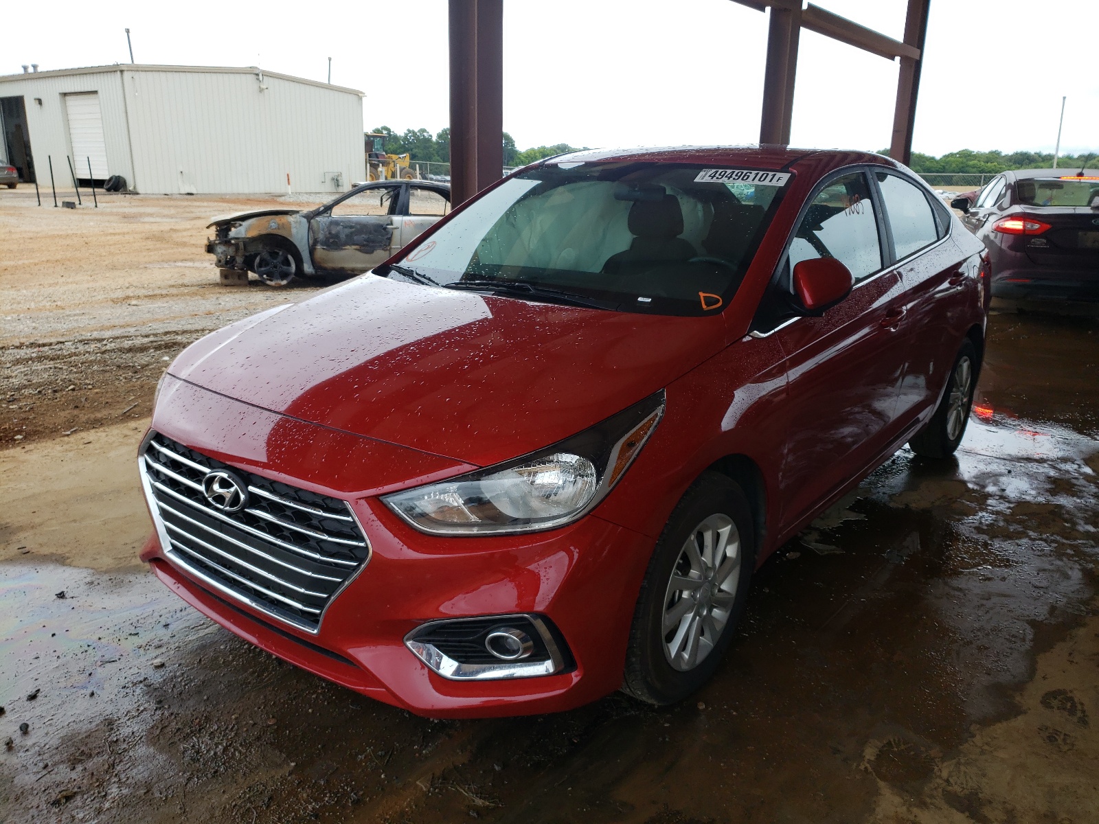 Photo 2 from auction – 2021 HYUNDAI ACCENT SE with VIN 3KPC24A60ME133758