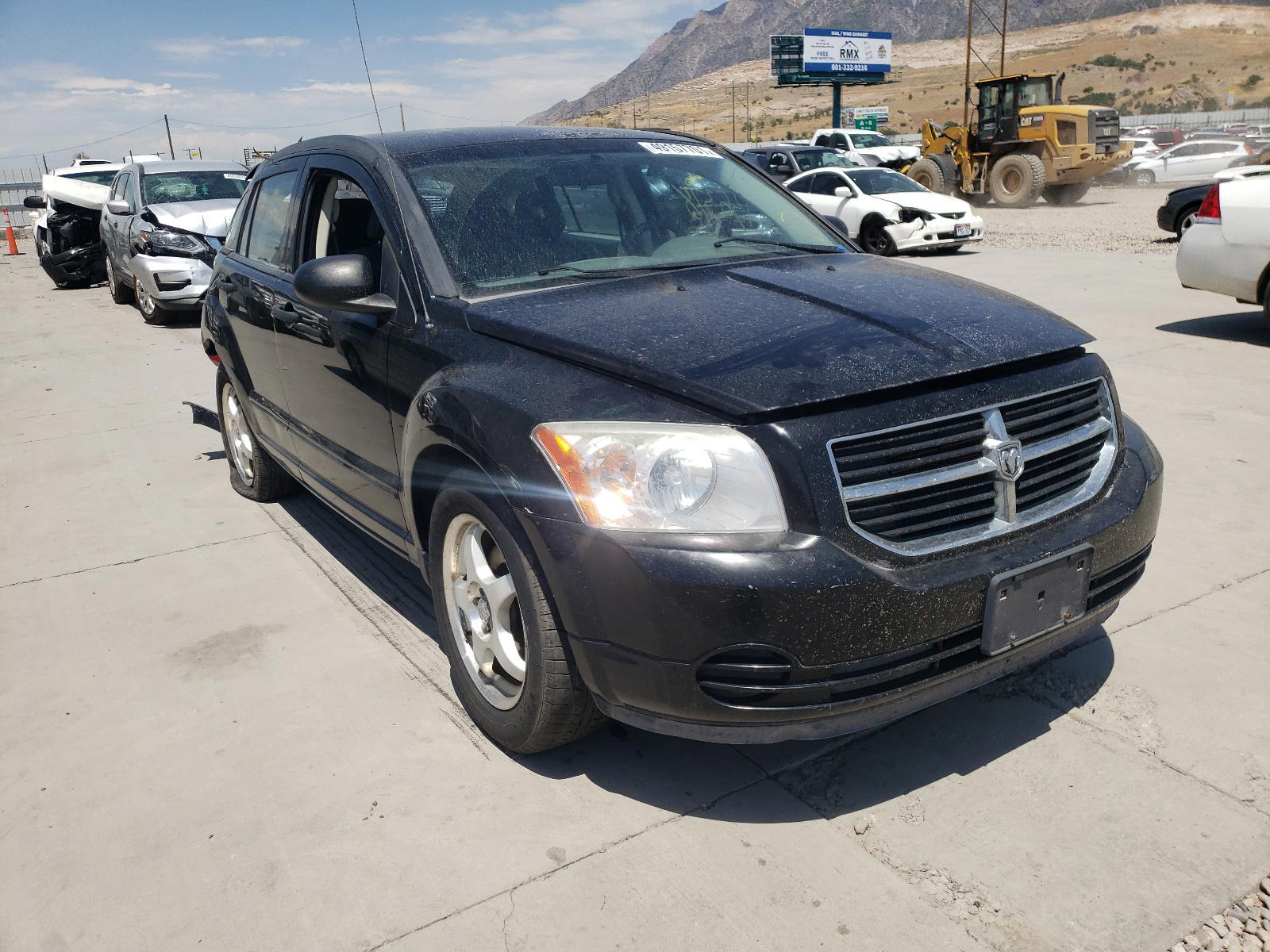 DODGE CALIBER 2007 with VIN 1B3HB48B57D553693 - Photo from auction