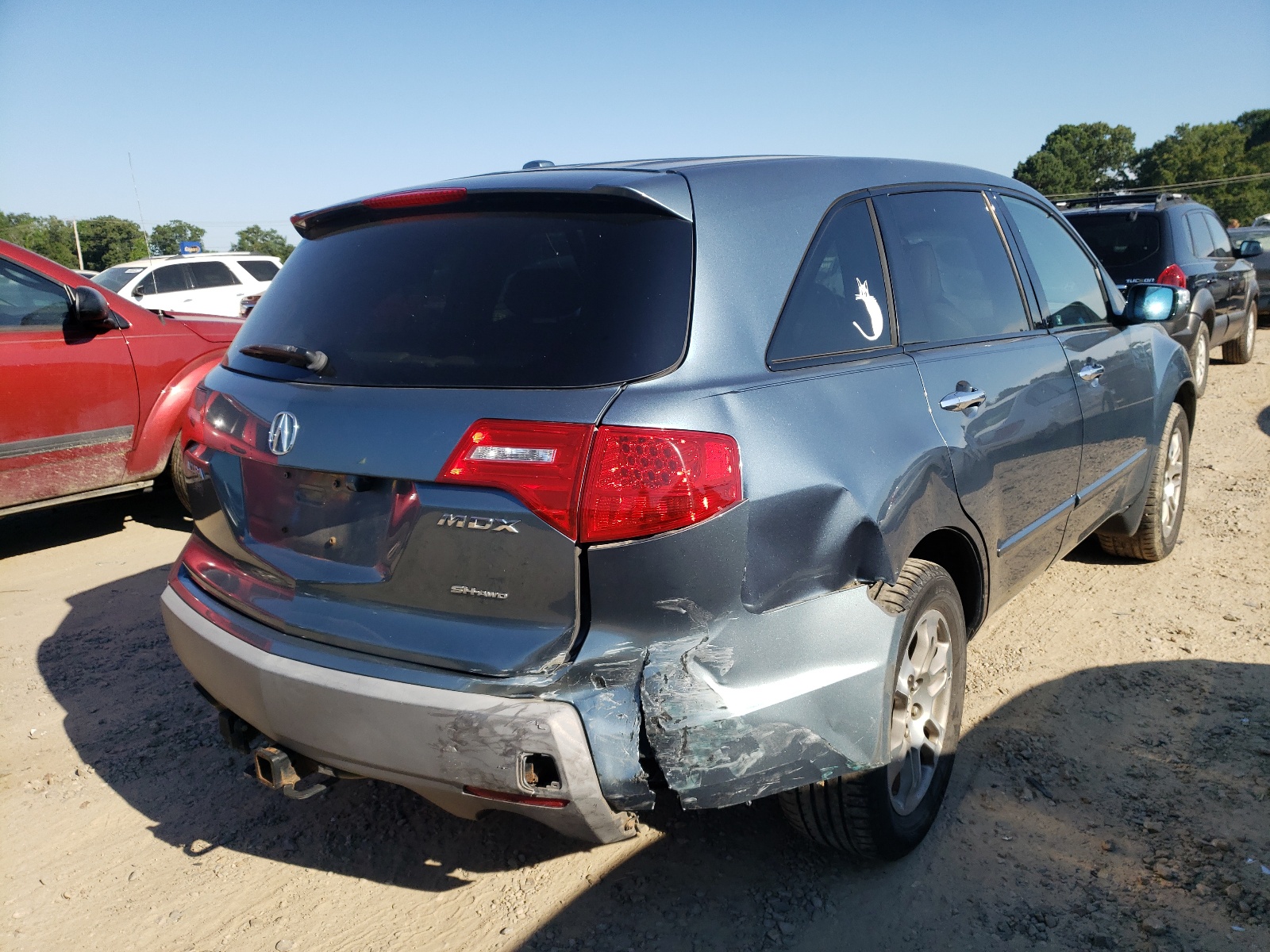 Photo 4 from auction – 2007 ACURA MDX with VIN 2HNYD28427H549208