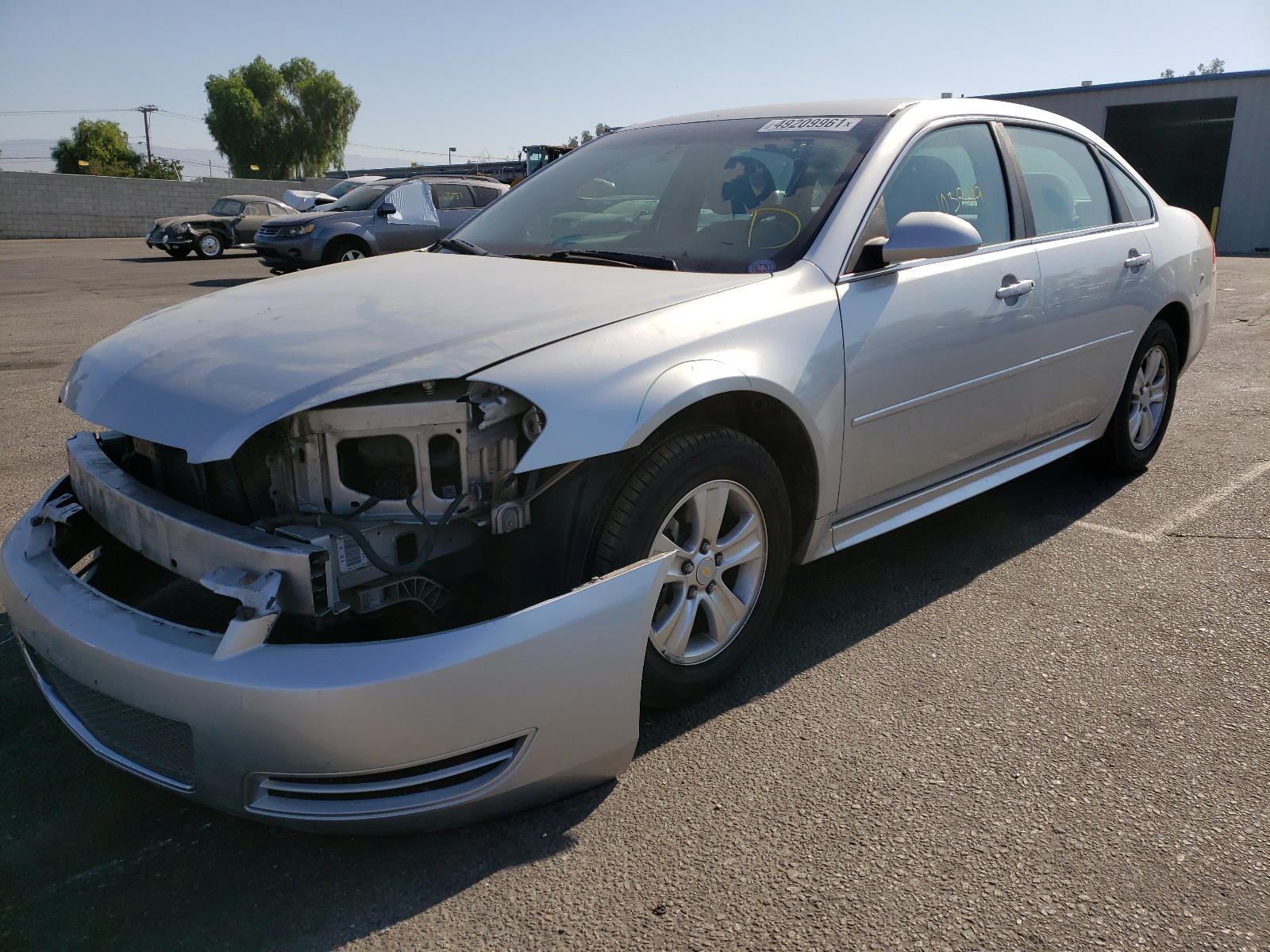 Photo 2 from auction – 2012 CHEVROLET IMPALA LS with VIN 2G1WA5E30C1307919