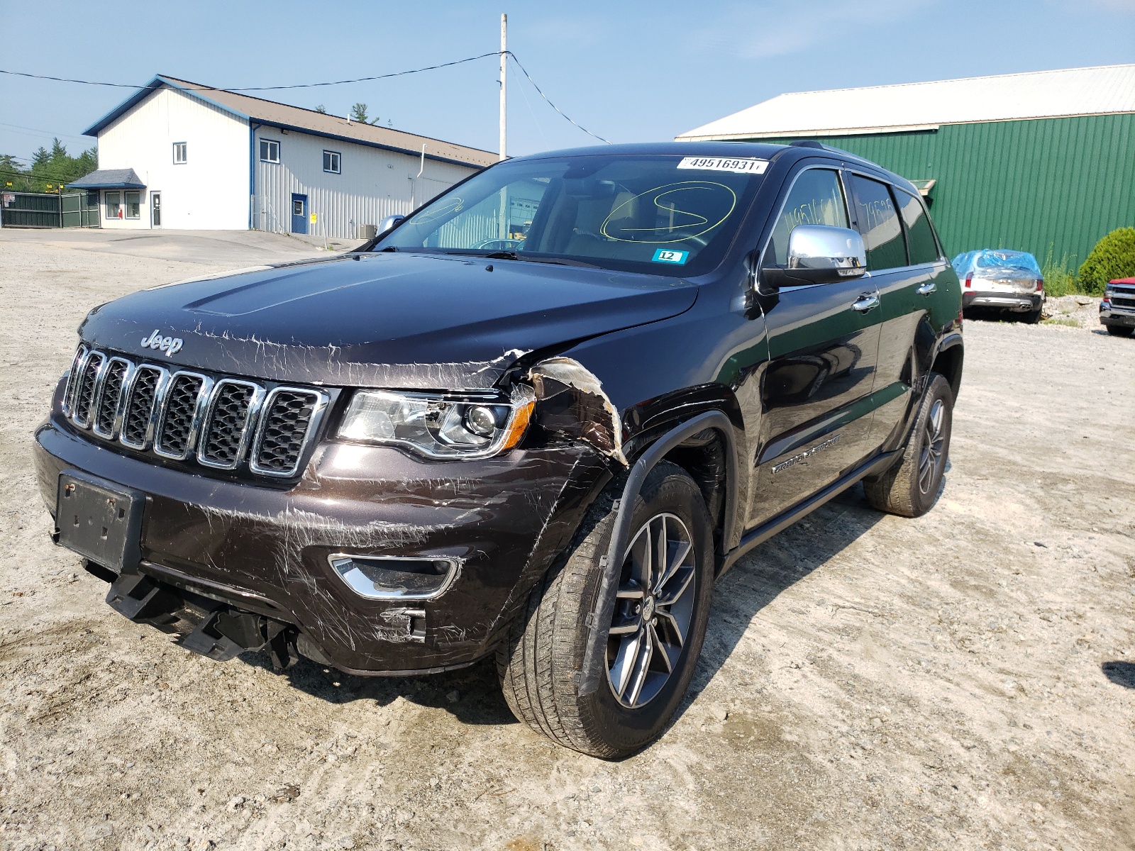 Photo 2 from auction – 2017 JEEP GRAND CHER with VIN 1C4RJFBG9HC670741