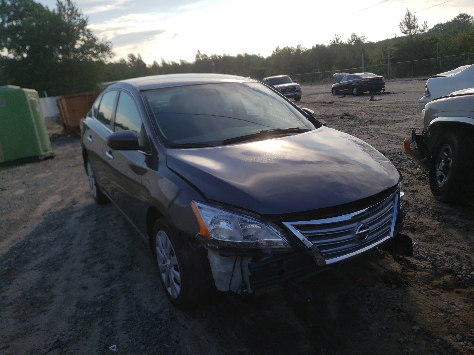 Photo 1 from auction – 2014 NISSAN SENTRA S with VIN 3N1AB7AP8EY214799