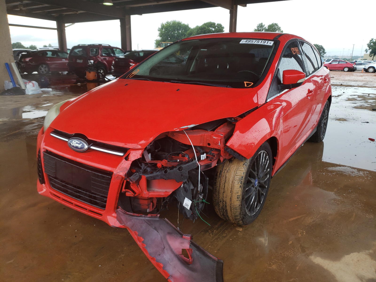 Photo 2 from auction – 2012 FORD FOCUS SEL with VIN 1FAHP3M26CL193128