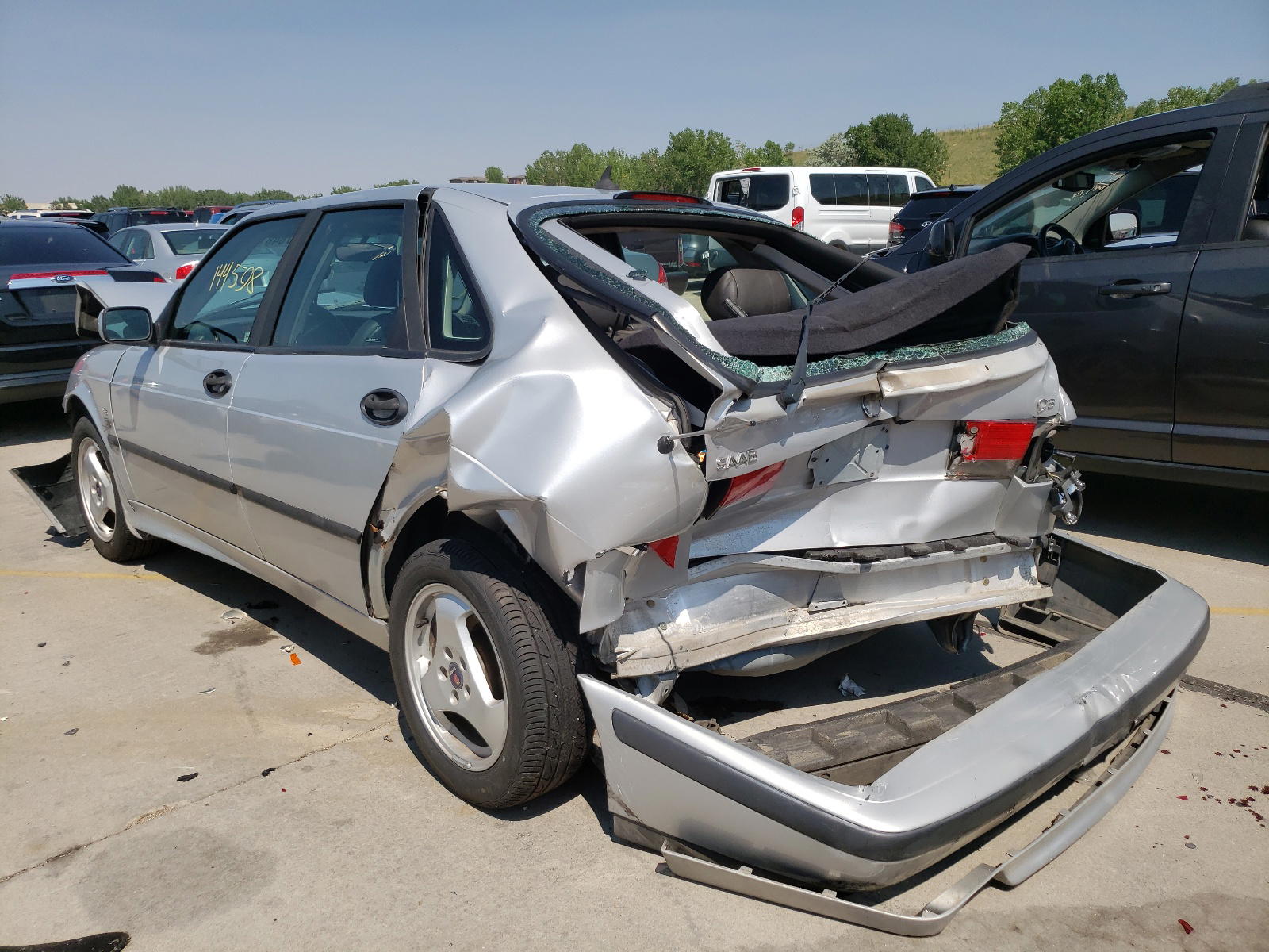Photo 3 from auction – 2002 SAAB 9-3 SE with VIN YS3DF55K622028277