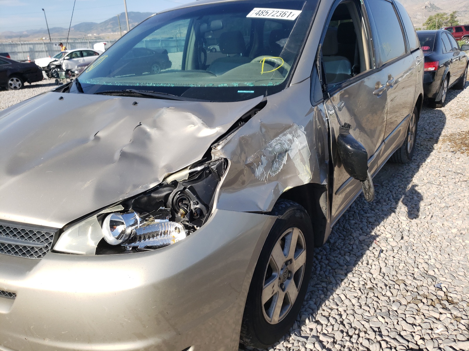 Photo 9 from auction – 2005 TOYOTA SIENNA CE with VIN 5TDZA23C75S320393