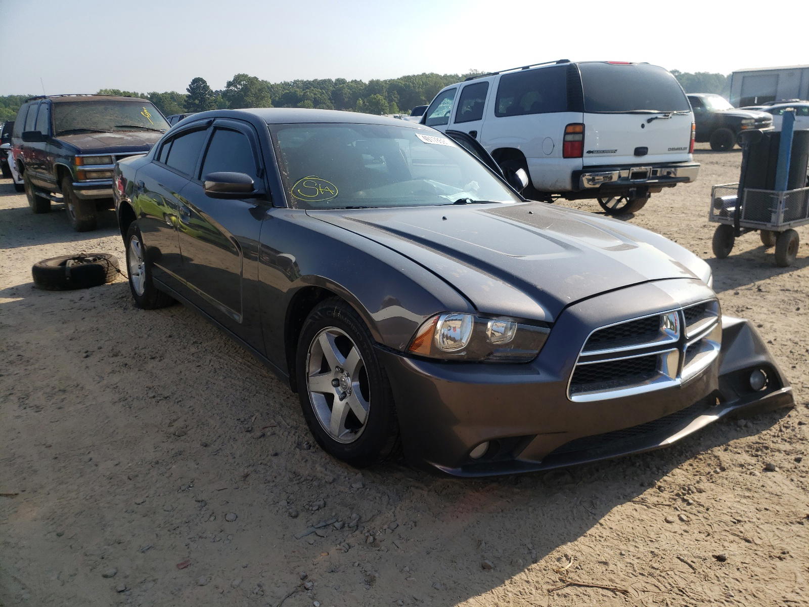 DODGE CHARGER 2014 with VIN 2C3CDXHG3EH361855 - Photo from auction