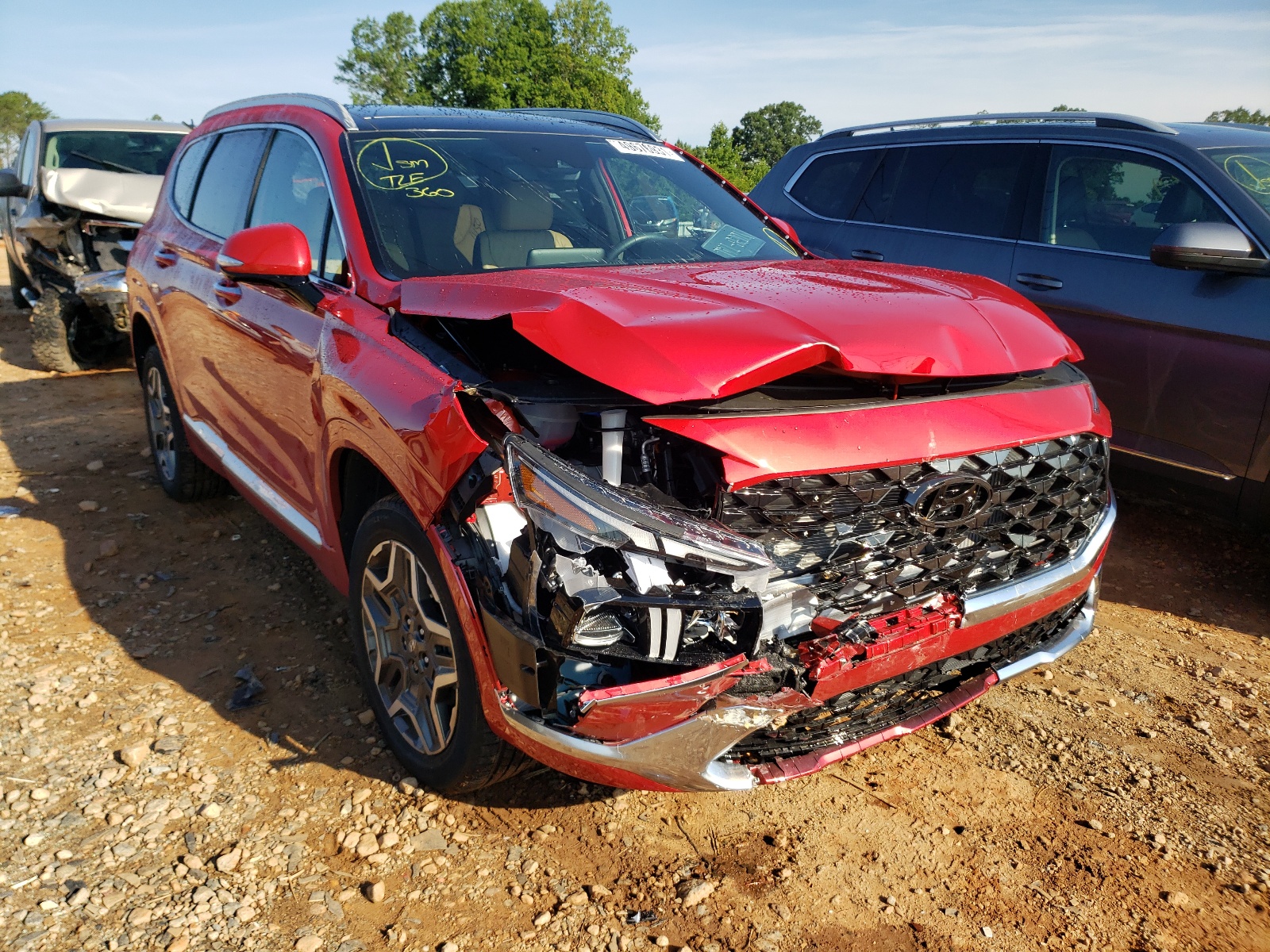 Photo 1 from auction – 2021 HYUNDAI SANTA FE C with VIN 5NMS5DAL4MH331051