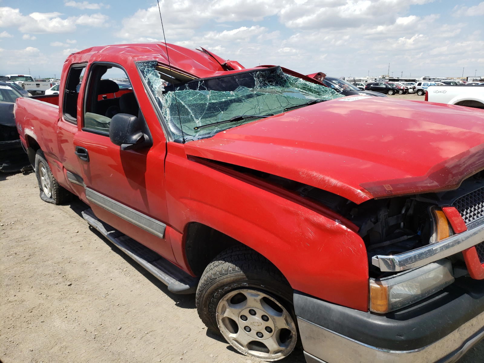 Photo 9 from auction – 2003 CHEVROLET SILVERADO with VIN 1GCEK19V33E138787