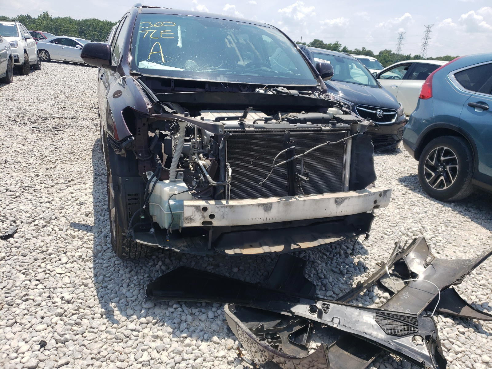 Photo 9 from auction – 2012 TOYOTA HIGHLANDER with VIN 5TDZK3EH3CS063838