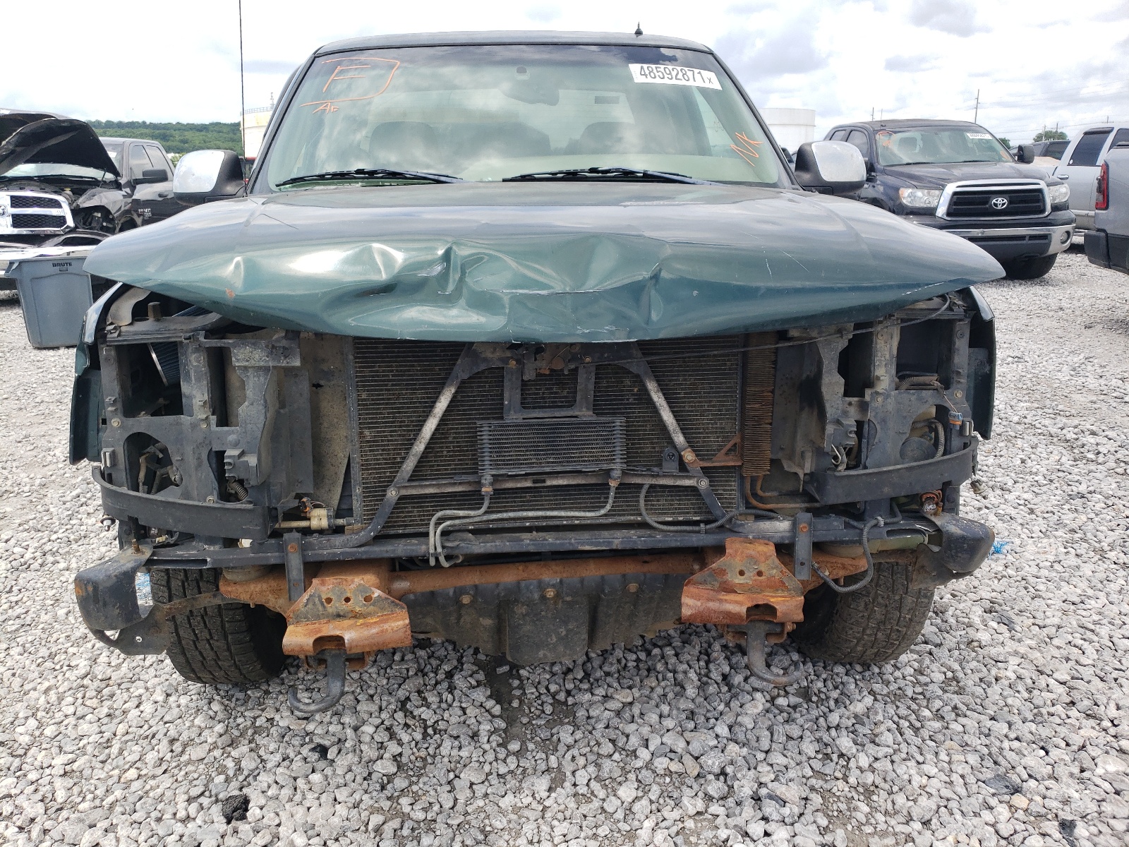 Photo 9 from auction – 2001 GMC NEW SIERRA with VIN 2GTEK19T611302398