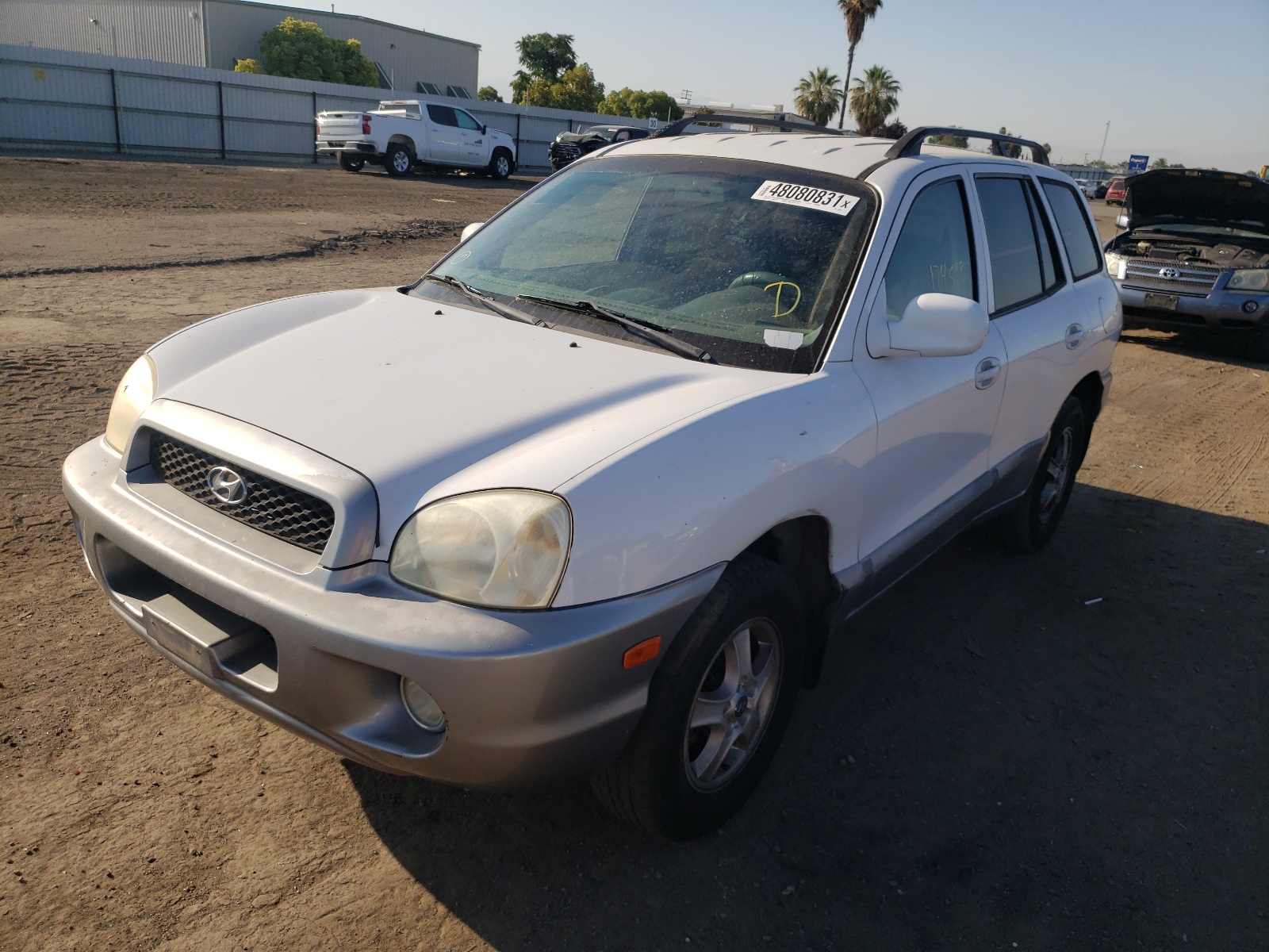 Photo 2 from auction – 2002 HYUNDAI SANTA FE G with VIN KM8SC13D92U255841