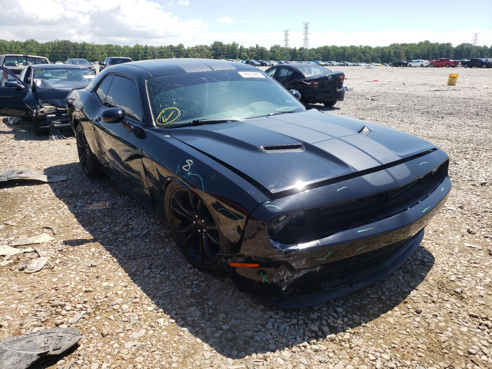 DODGE CHALLENGER 2016 with VIN 2C3CDZBT7GH114343 - Photo from auction