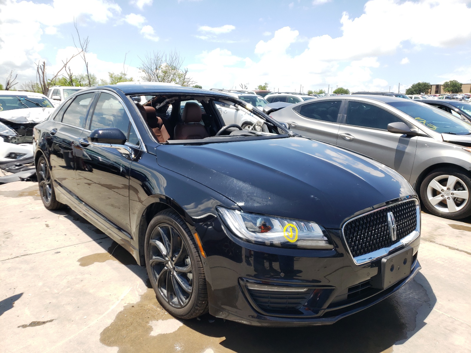 LINCOLN MKZ RESERV 2020 with VIN 3LN6L5E92LR620807 - Photo from auction