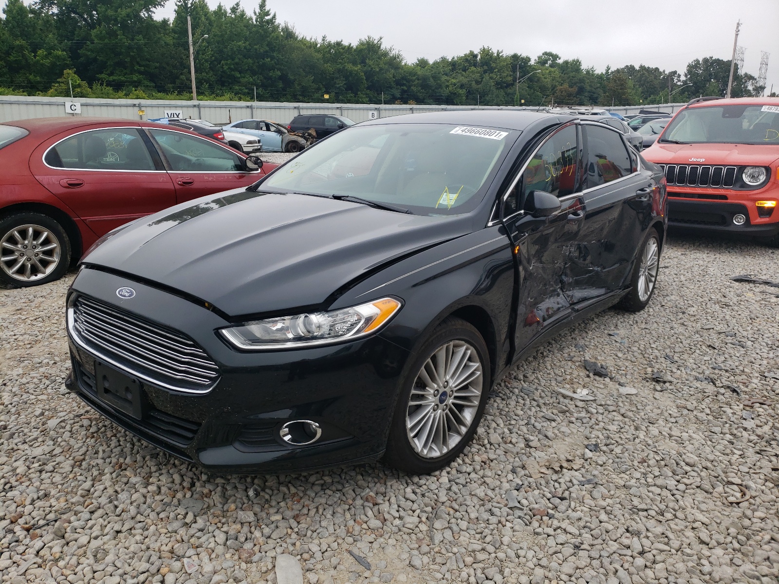 Photo 2 from auction – 2014 FORD FUSION SE with VIN 3FA6P0H92ER202148