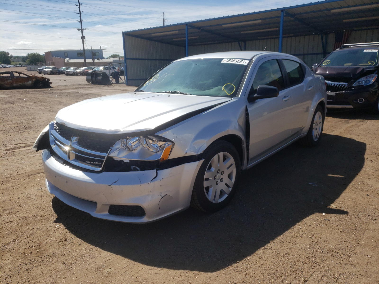 Photo 2 from auction – 2011 DODGE AVENGER EX with VIN 1B3BD4FG0BN559001