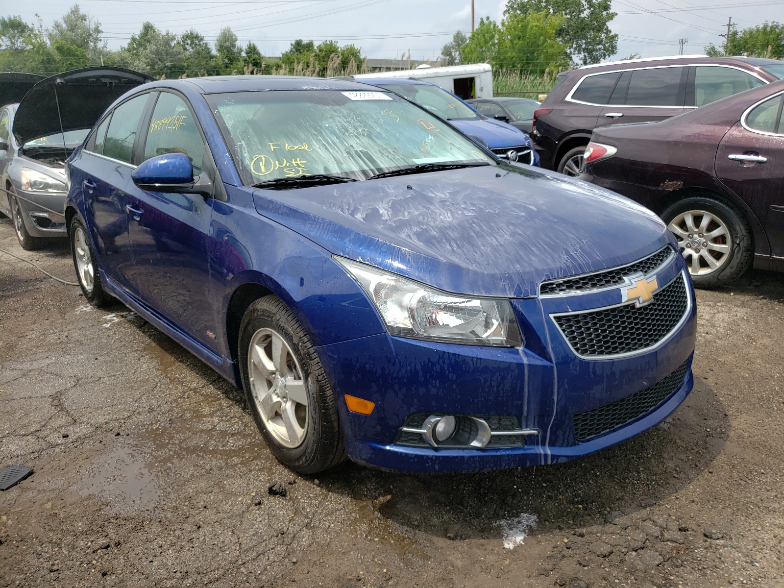 CHEVROLET CRUZE LT 2012 with VIN 1G1PF5SC5C7295067 - Photo from auction