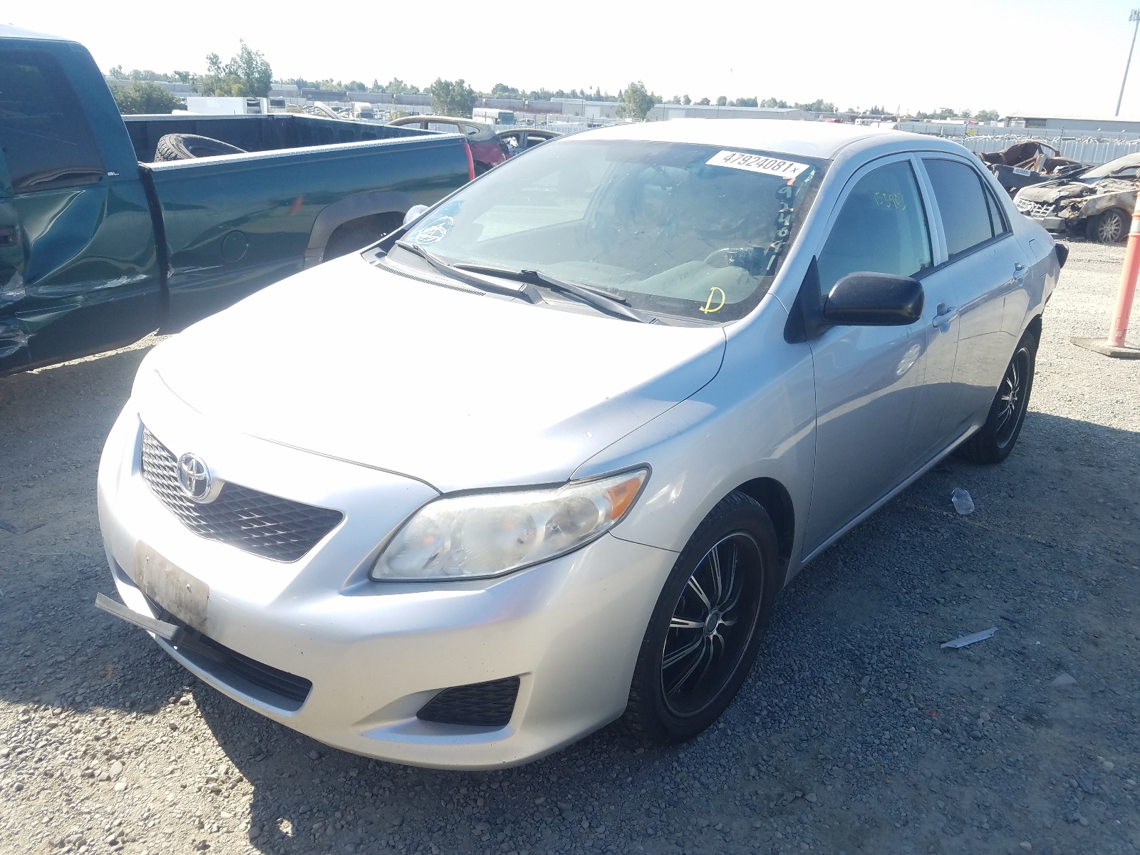 Photo 2 from auction – 2009 TOYOTA COROLLA BA with VIN 1NXBU40E49Z006899