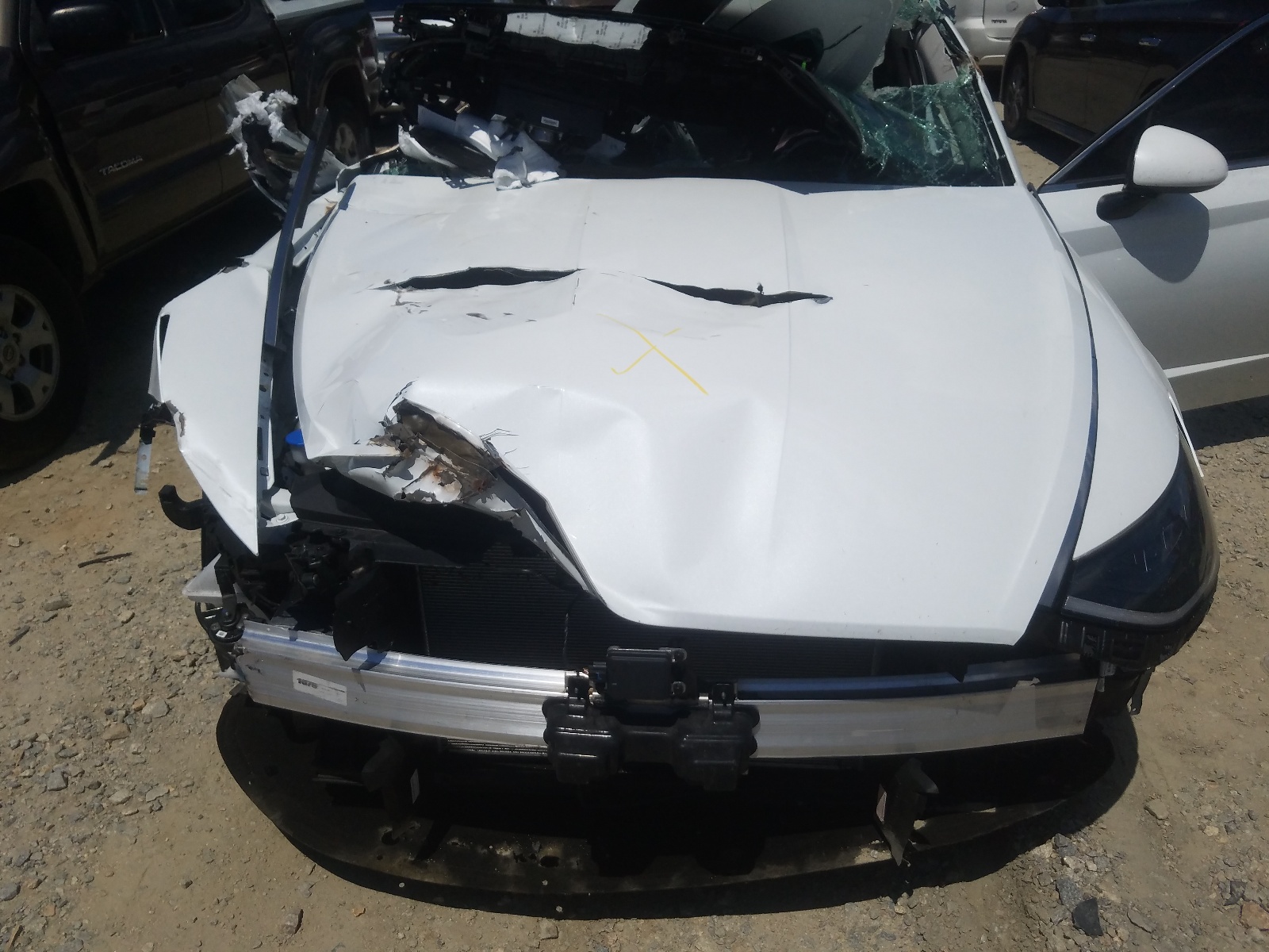 Photo 7 from auction – 2021 HYUNDAI SONATA SE with VIN 5NPEG4JA4MH072201