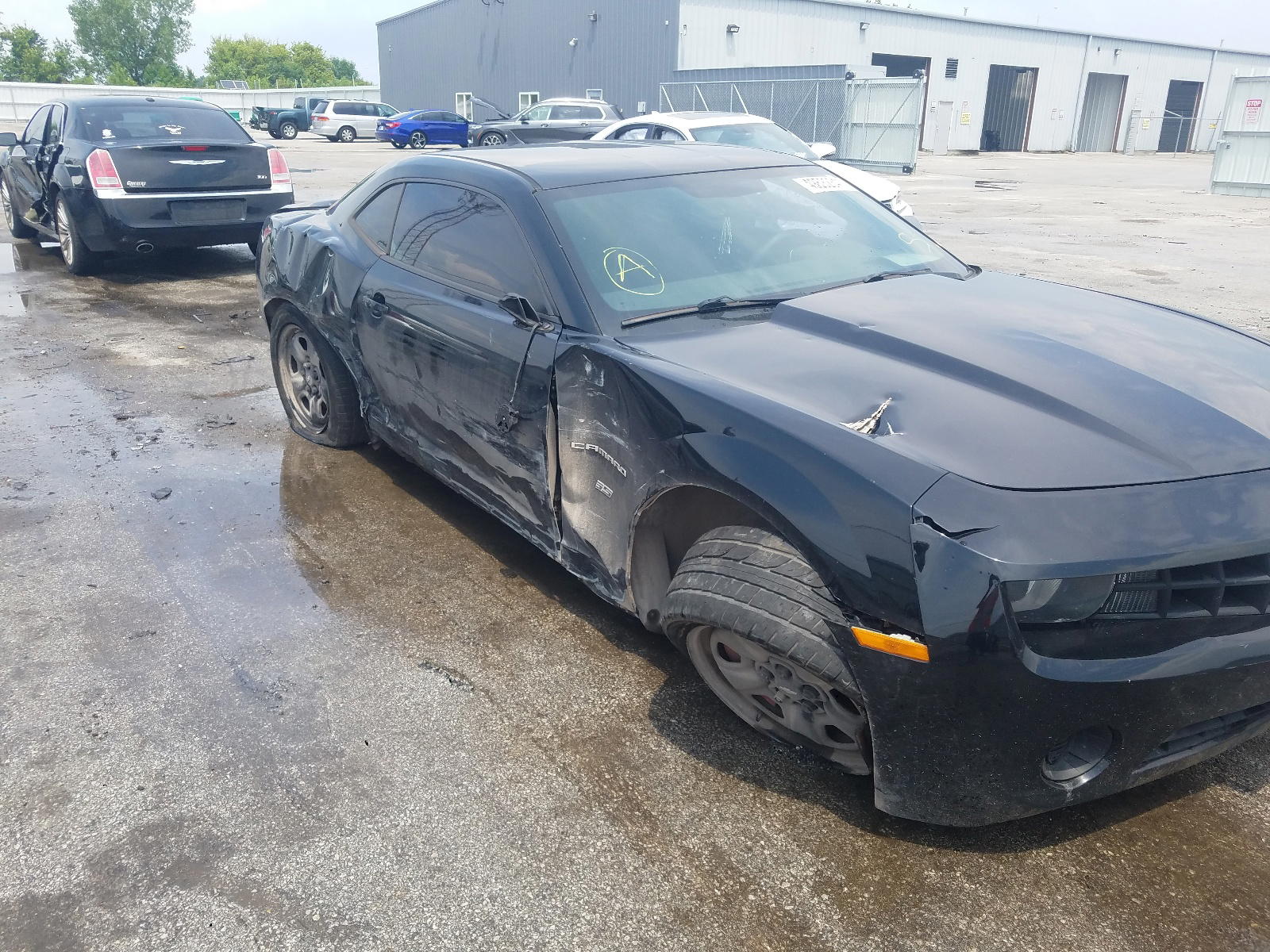 Photo 9 from auction – 2012 CHEVROLET CAMARO with VIN 2G1FA1E35C9150253