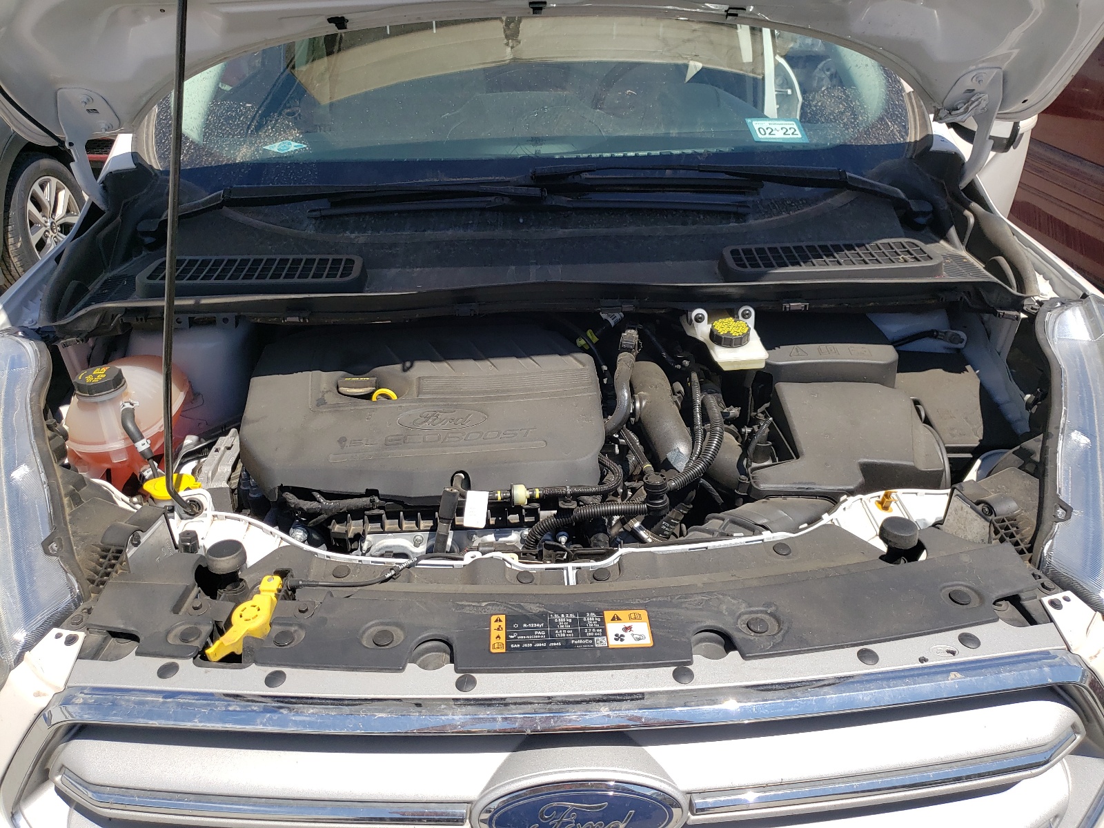 Photo 7 from auction – 2018 FORD ESCAPE SEL with VIN 1FMCU0HD5JUA03877