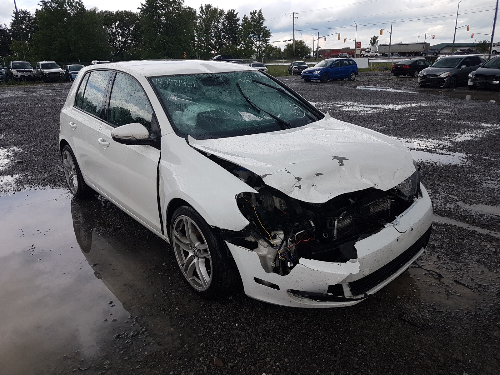 Photo 1 from auction – 2012 VOLKSWAGEN GOLF with VIN WVWDA7AJ8CW011005