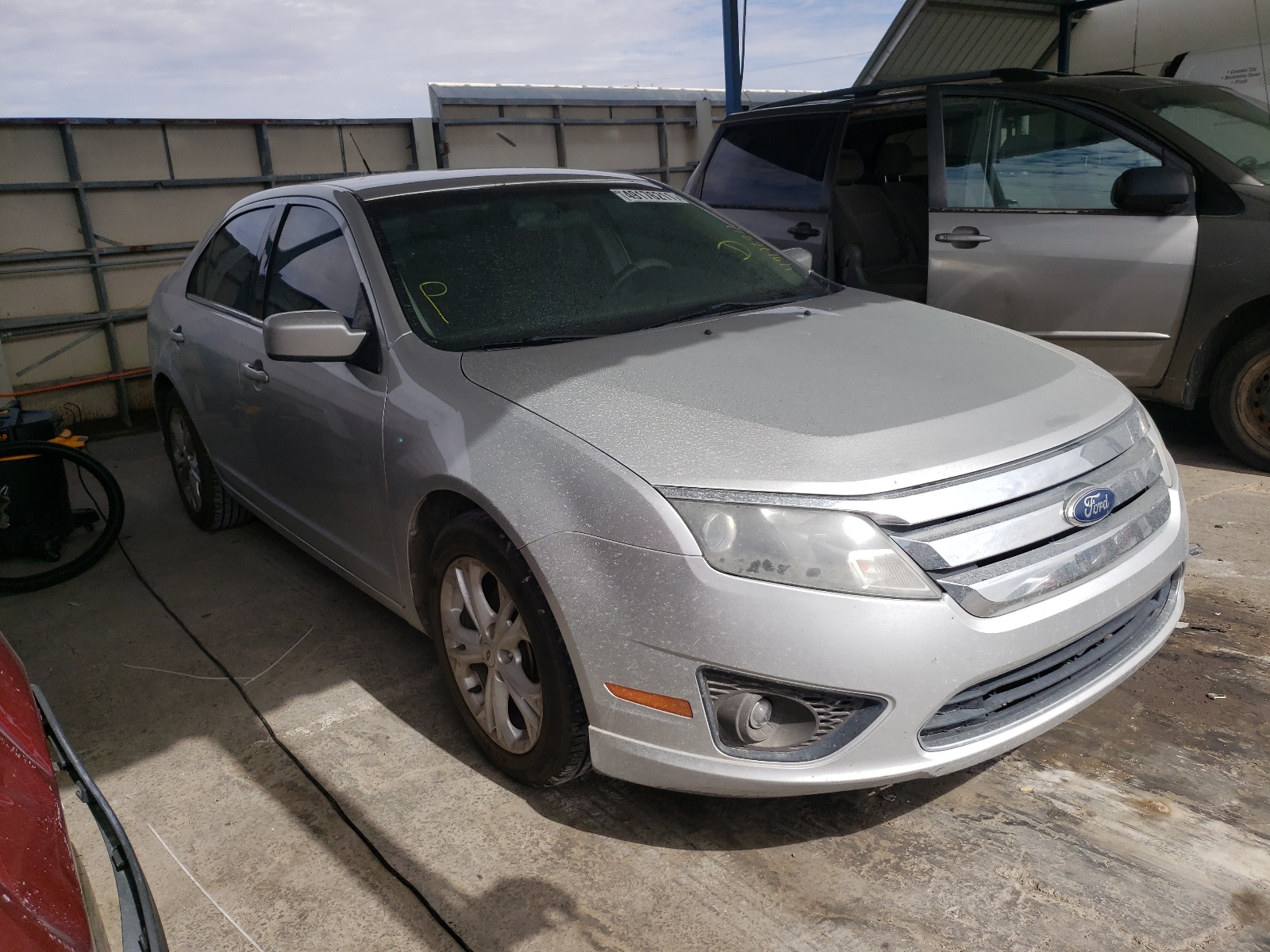 FORD FUSION SE 2012 with VIN 3FAHP0HA4CR170481 - Photo from auction