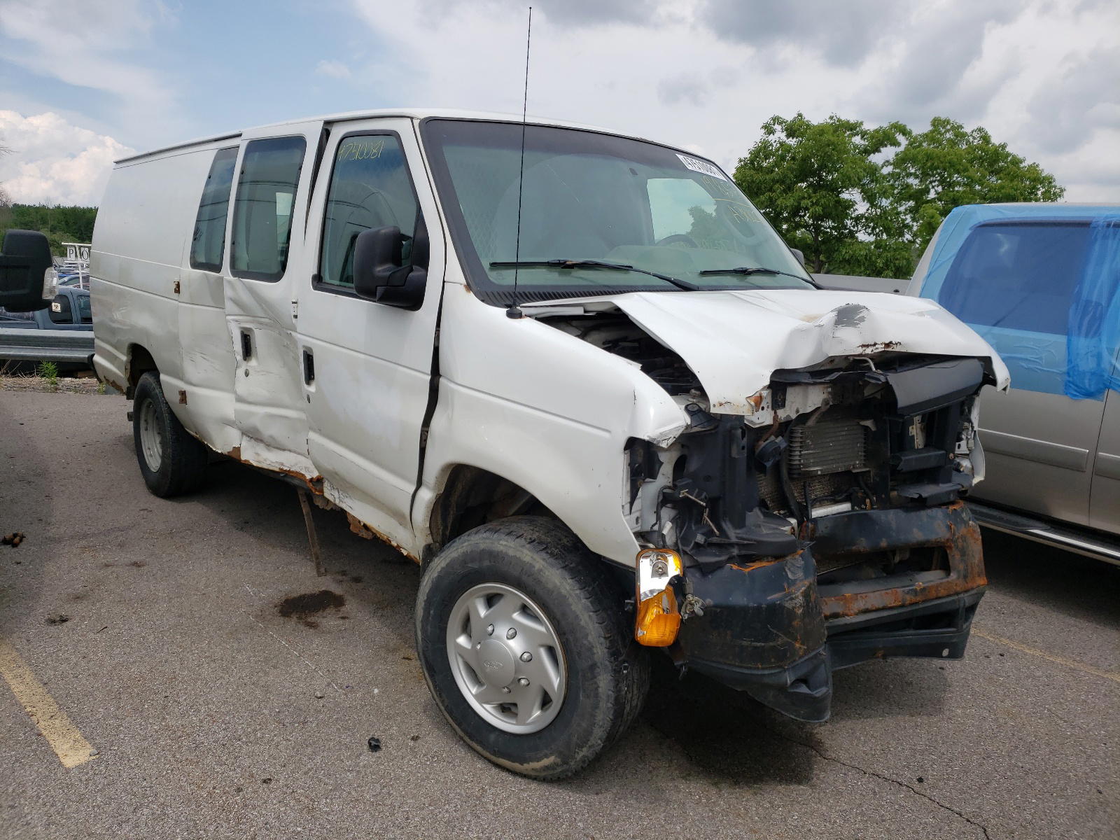 FORD ECONOLINE 2011 with VIN 1FTNS2EW0BDA31222 - Photo from auction