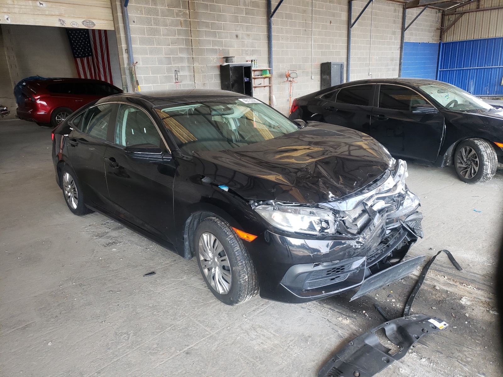 HONDA CIVIC LX 2016 with VIN 19XFC2F59GE016912 - Photo from auction