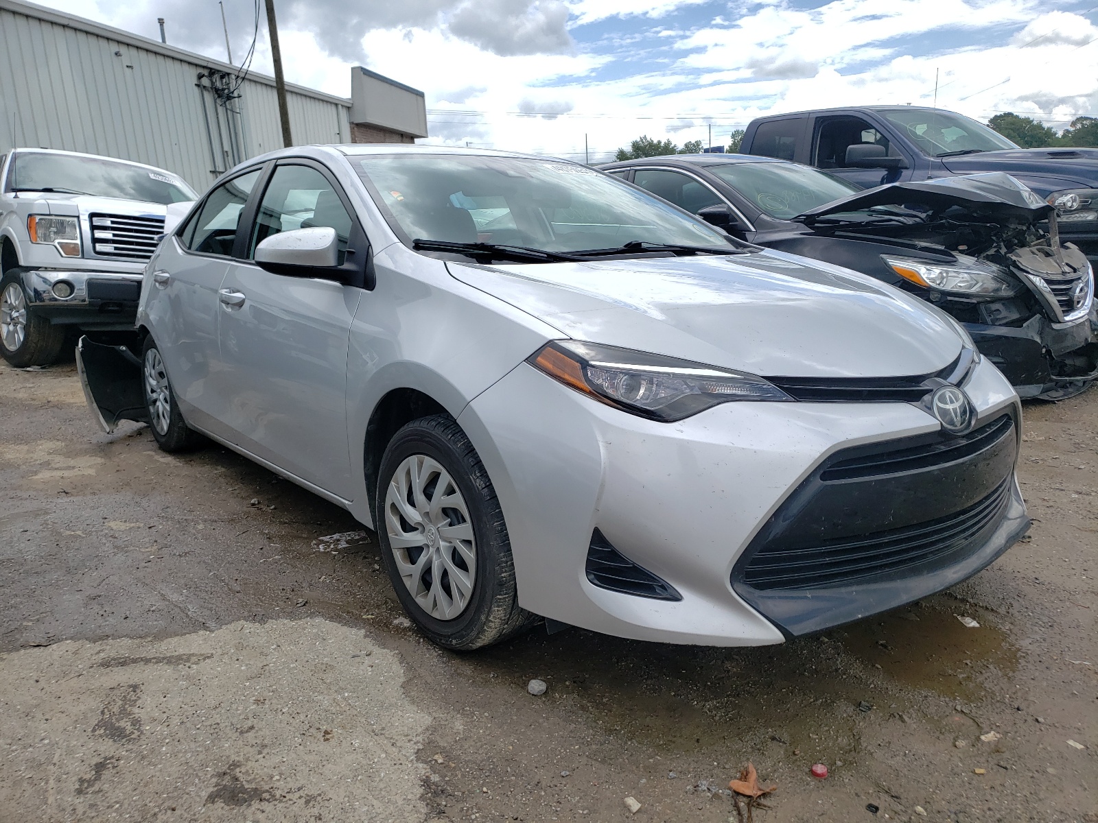 TOYOTA COROLLA L 2017 with VIN 2T1BURHE3HC754190 - Photo from auction