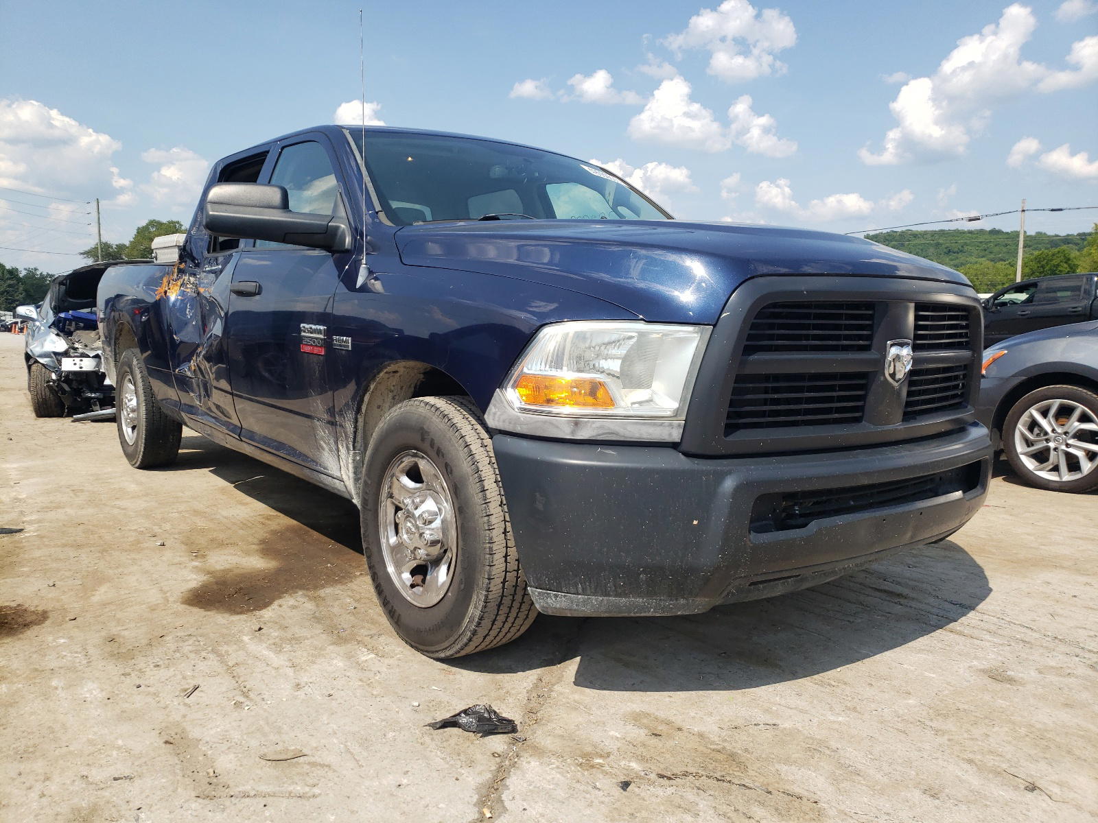 DODGE RAM 2500 S 2012 with VIN 3C6TD4CT2CG134434 - Photo from auction