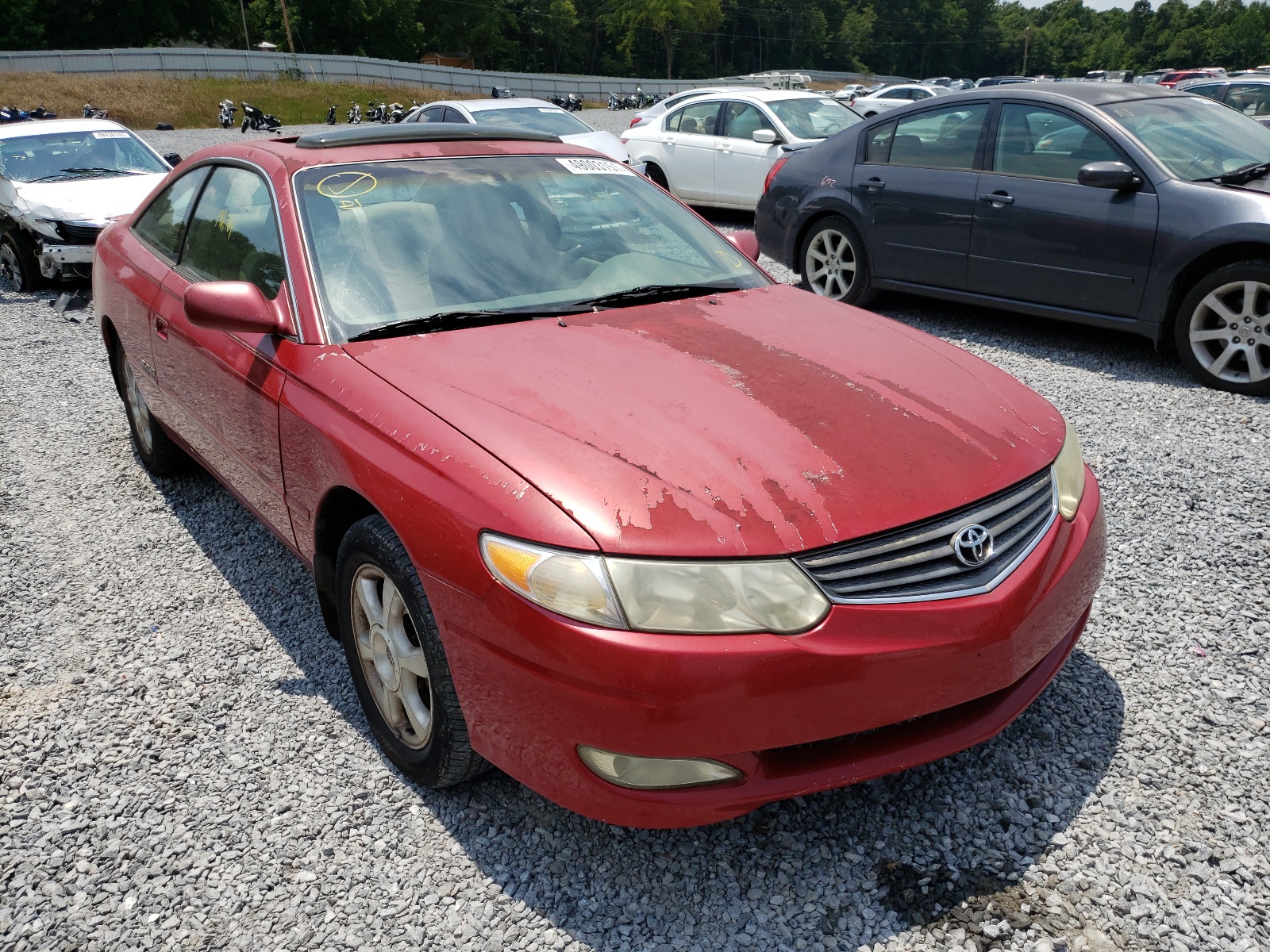 TOYOTA CAMRY SOLA 2002 with VIN 2T1CF28P22C591479 - Photo from auction
