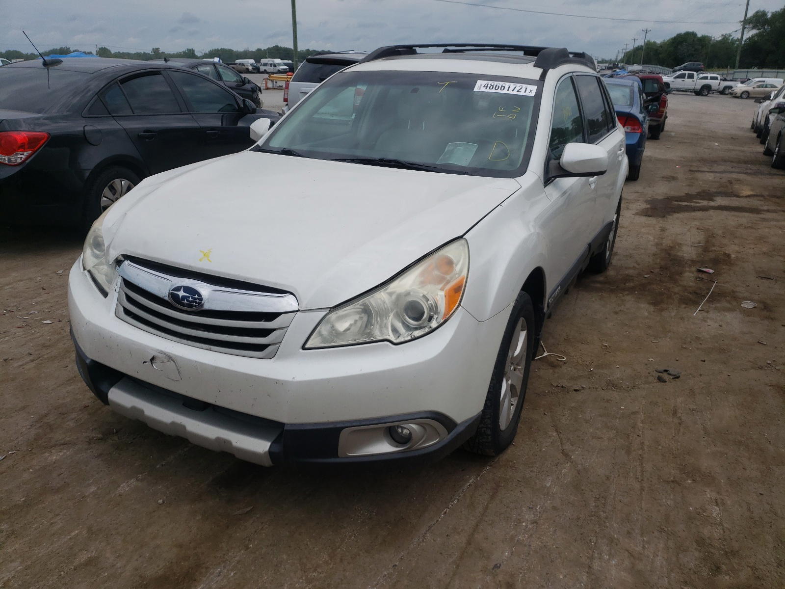 Photo 2 from auction – 2010 SUBARU OUTBACK 2. with VIN 4S4BRBKCXA3378131