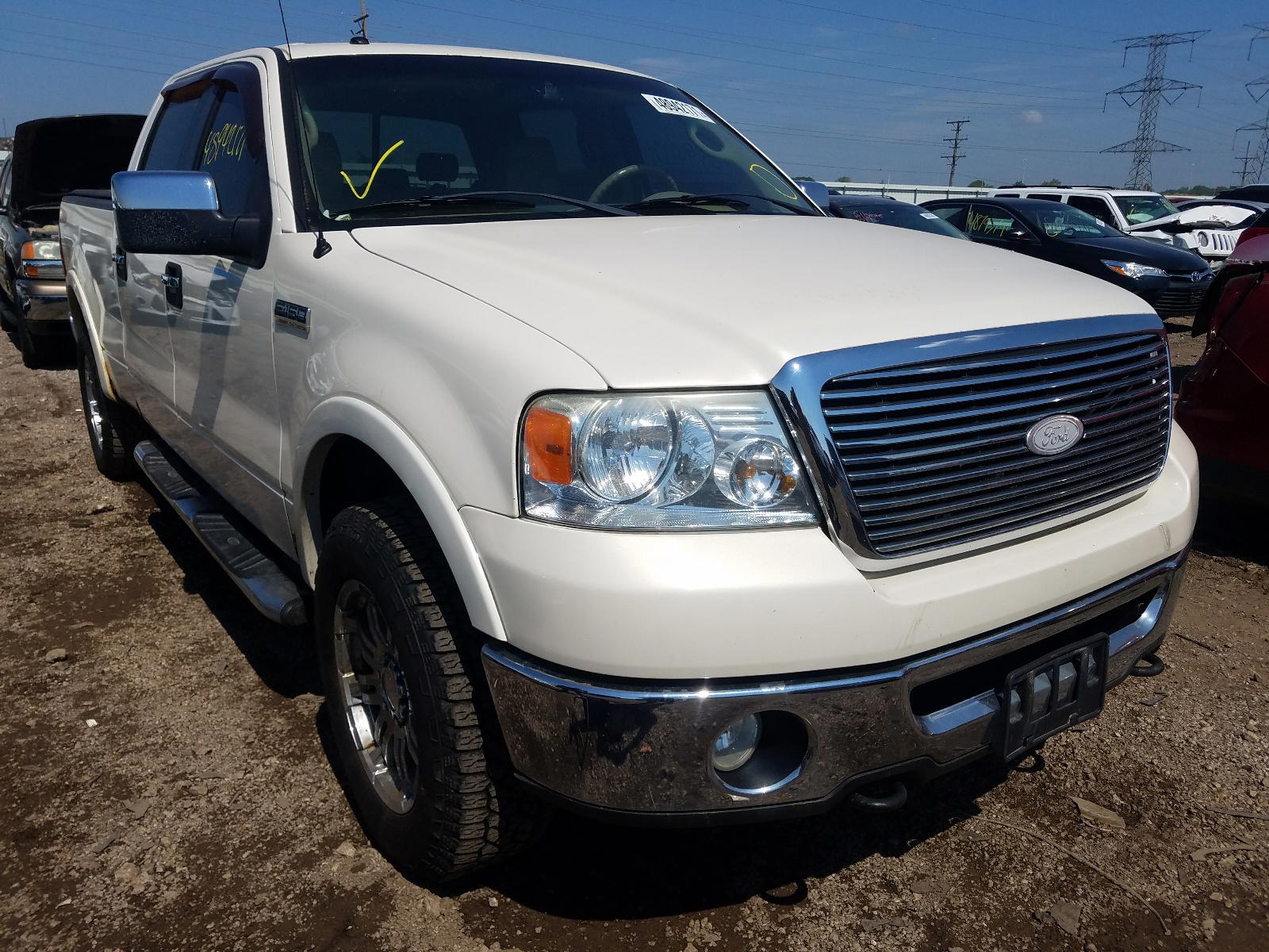 FORD F-150 2007 with VIN 1FTPW145X7FA97482 - Photo from auction