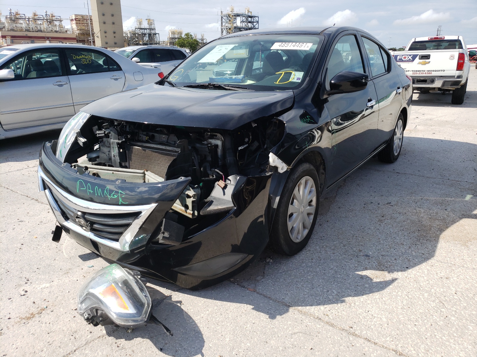 Photo 2 from auction – 2015 NISSAN VERSA S with VIN 3N1CN7AP5FL895972