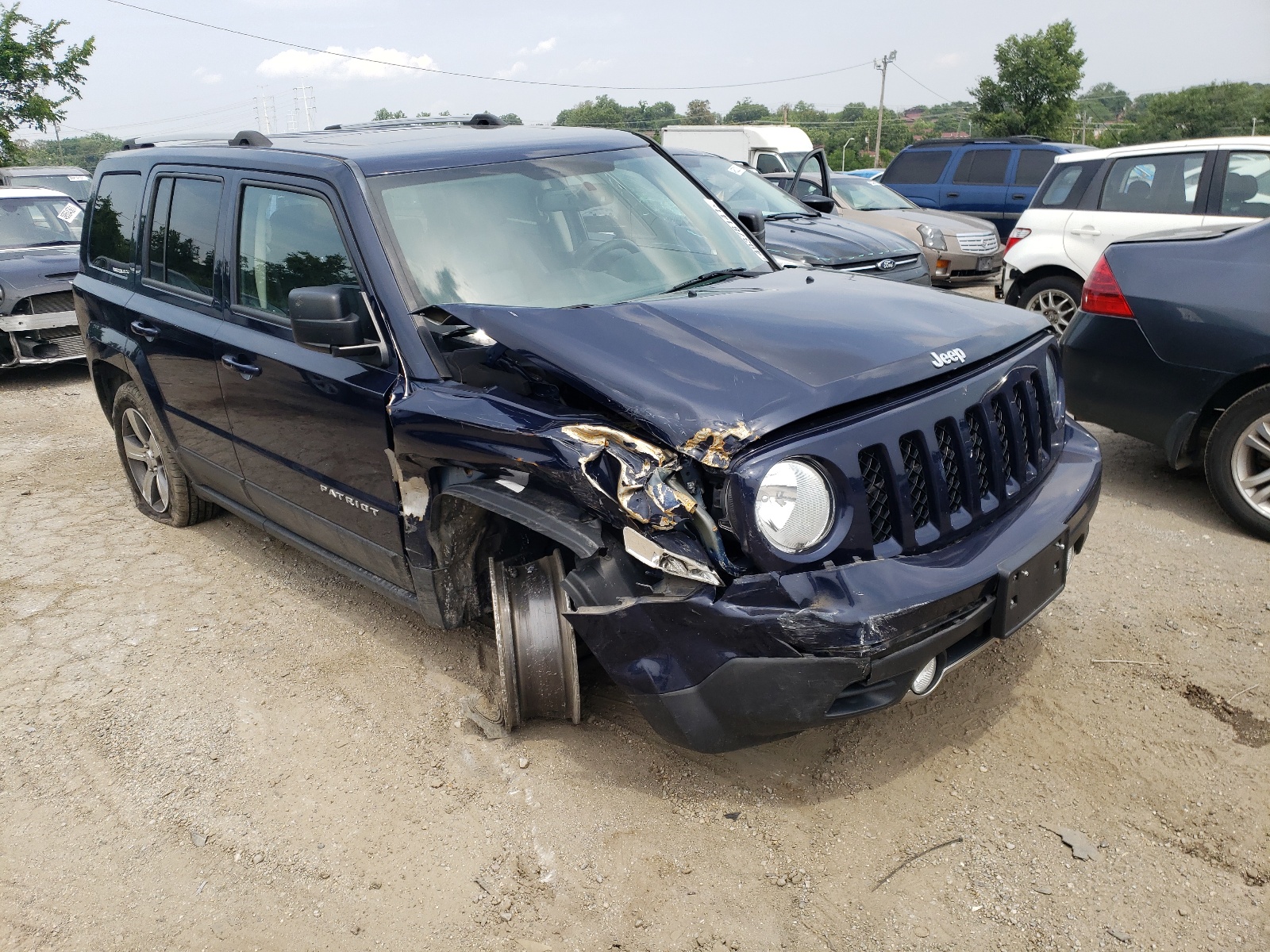 Photo 1 from auction – 2016 JEEP PATRIOT LA with VIN 1C4NJPFA1GD710328