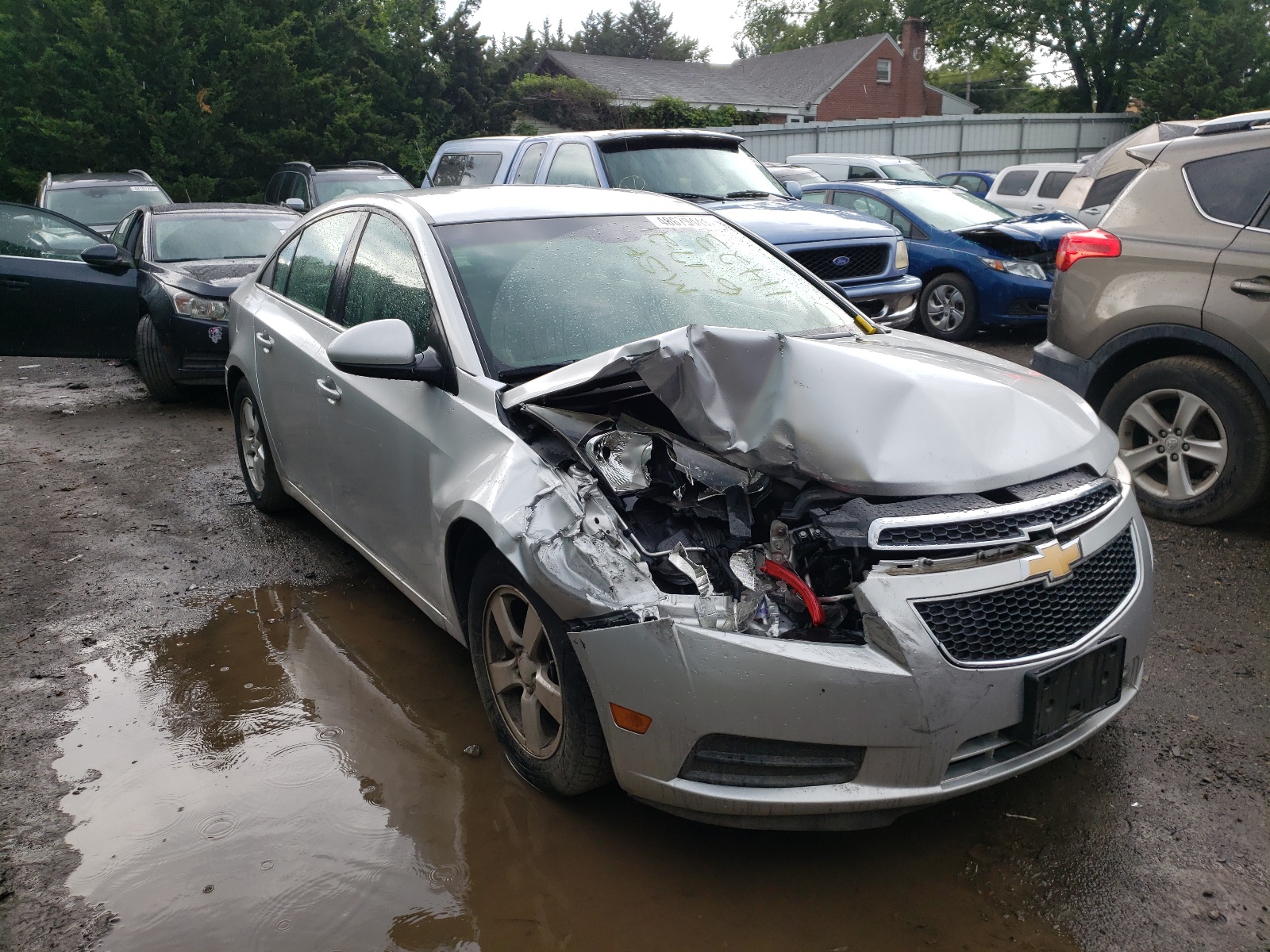 CHEVROLET CRUZE LT 2012 with VIN 1G1PF5SC8C7226535 - Photo from auction