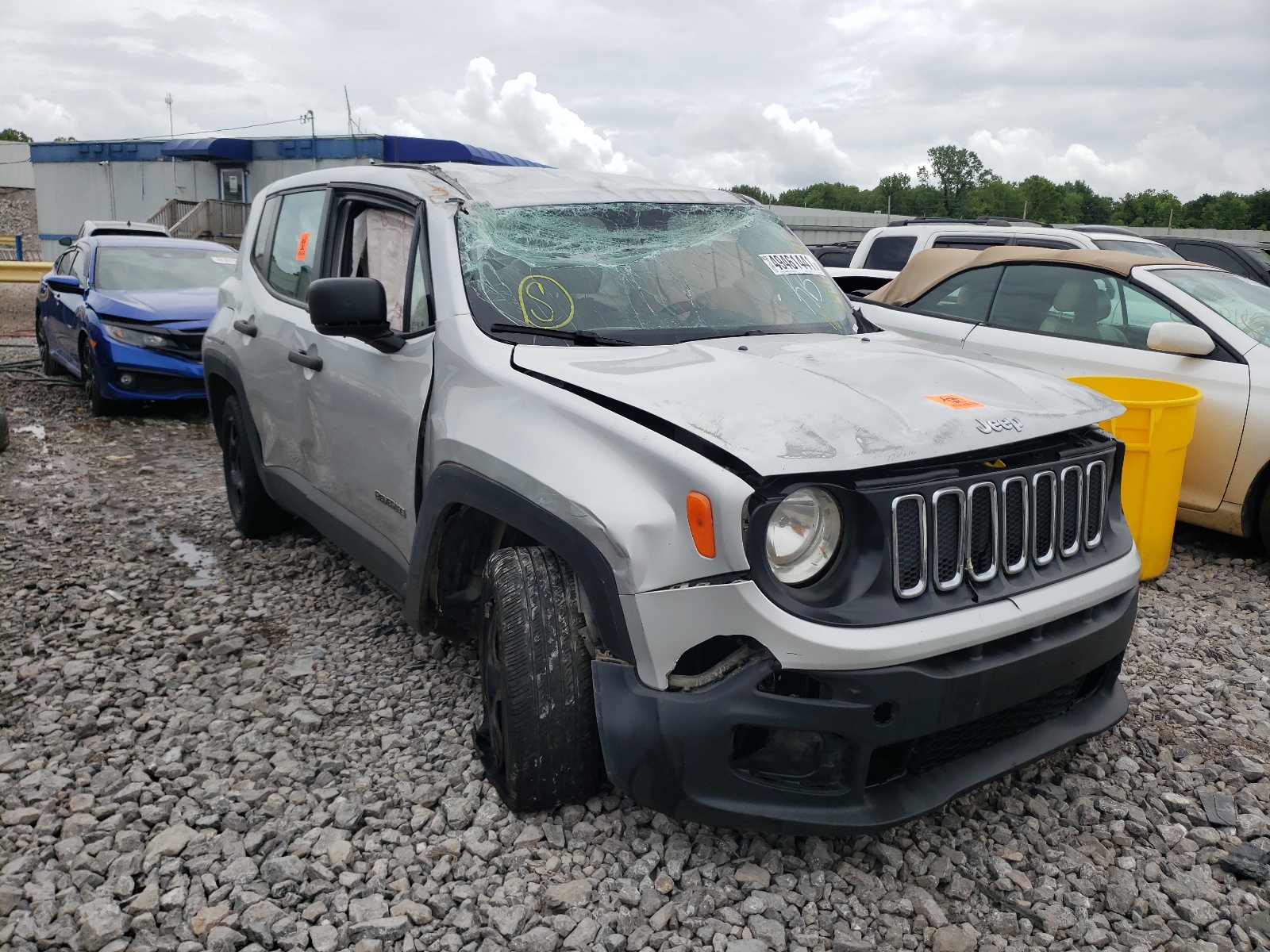 Photo 1 from auction – 2015 JEEP RENEGADE S with VIN ZACCJAAT5FPB42937